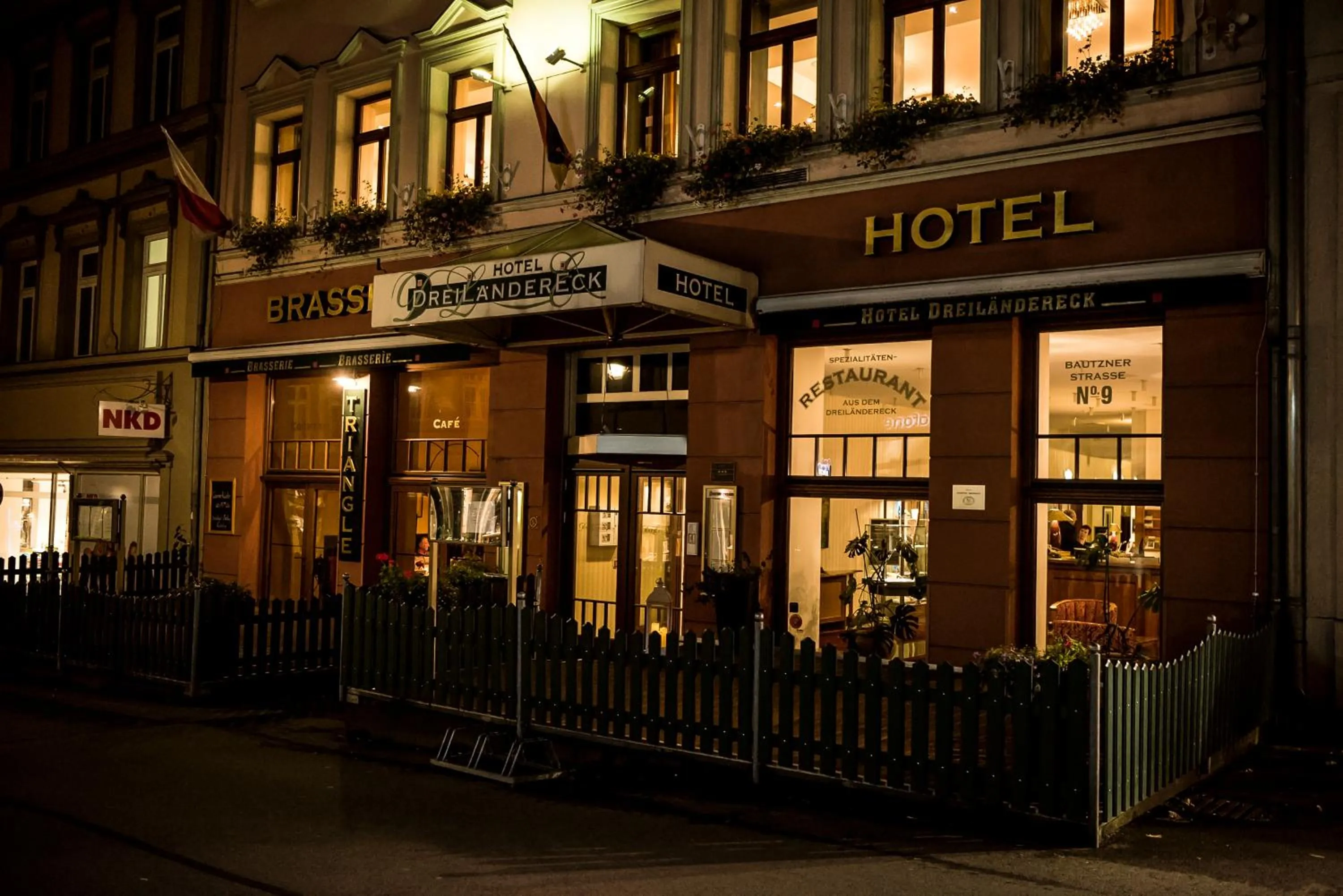 Facade/entrance in Ringhotel Dreiländereck Zittau