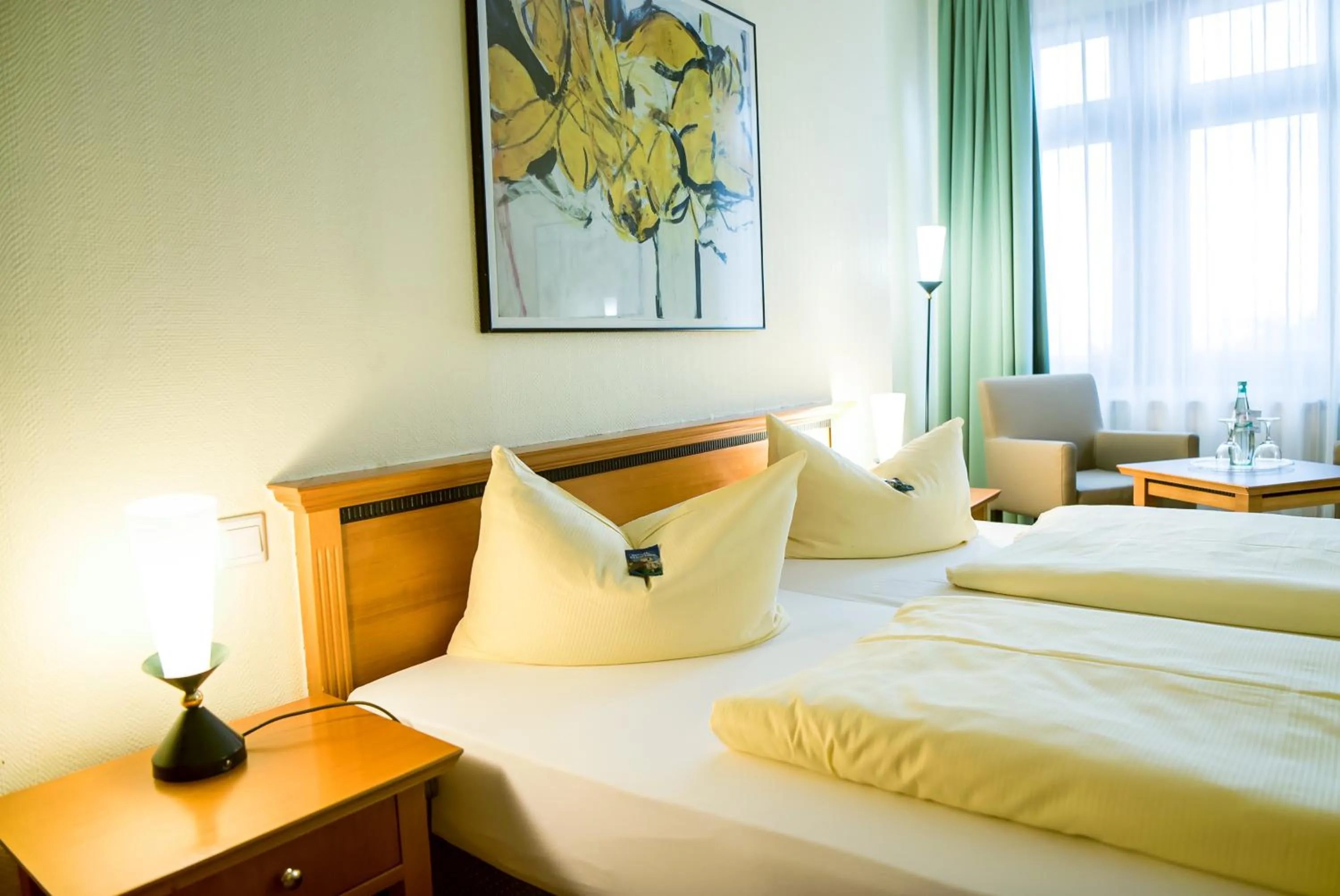 Photo of the whole room, Bed in Ringhotel Dreiländereck Zittau