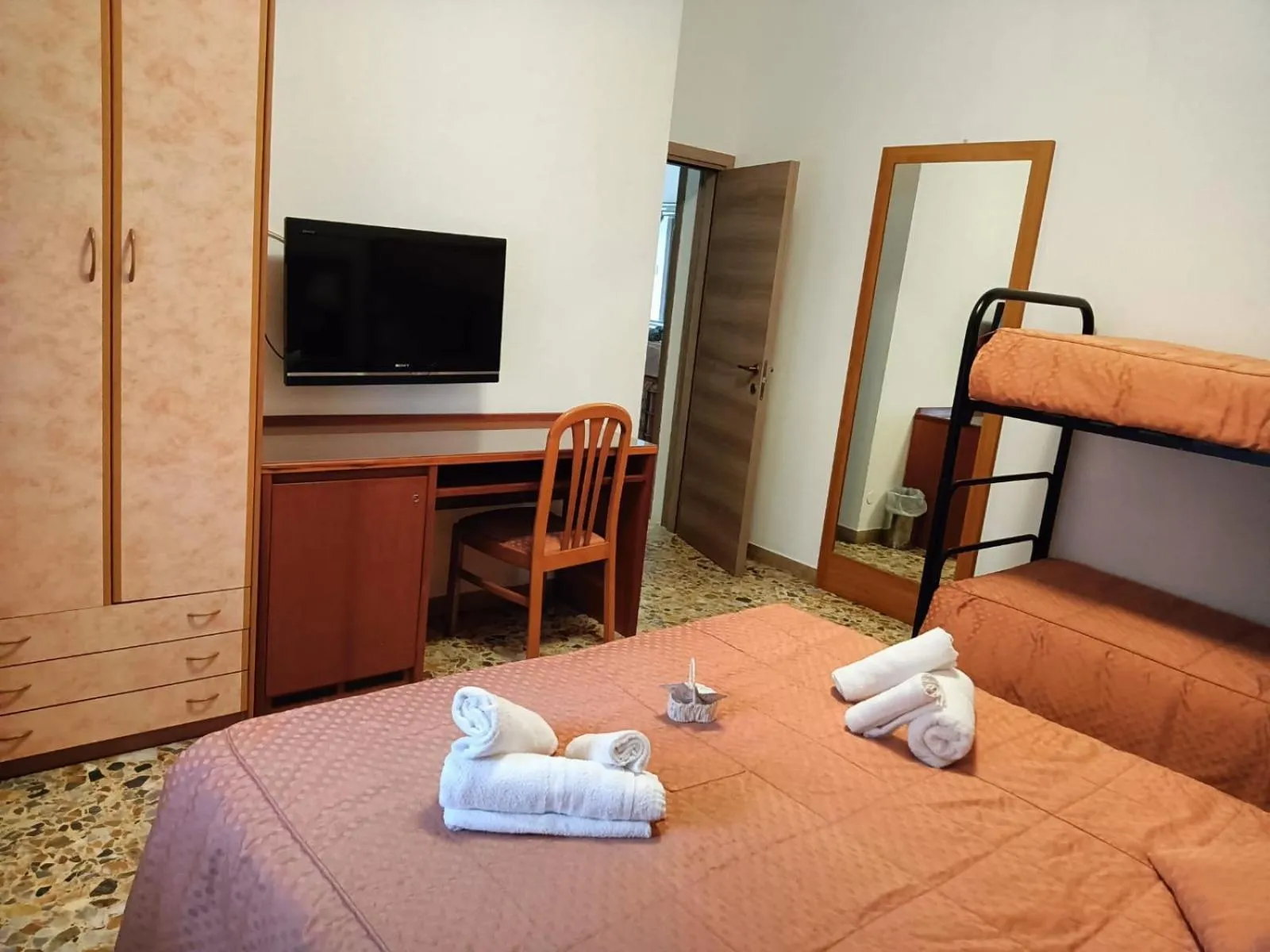 Bedroom, Bed in Domus Cesena