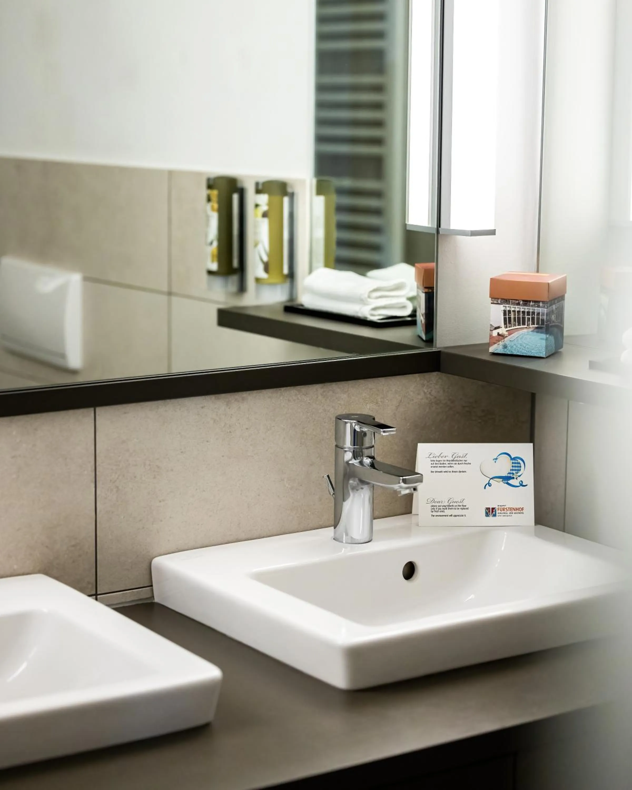 Bathroom in Hotel Fürstenhof