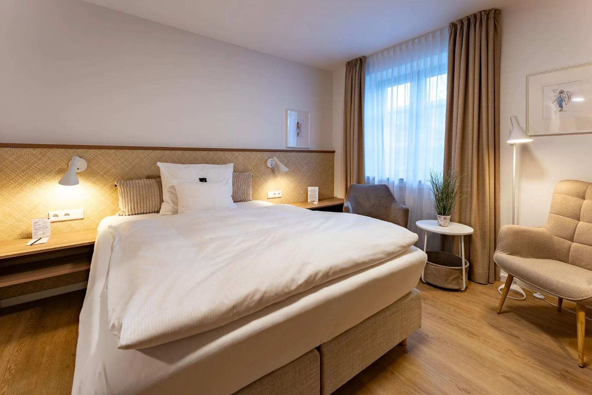 Photo of the whole room, Bed in Wellings Romantik Hotel zur Linde