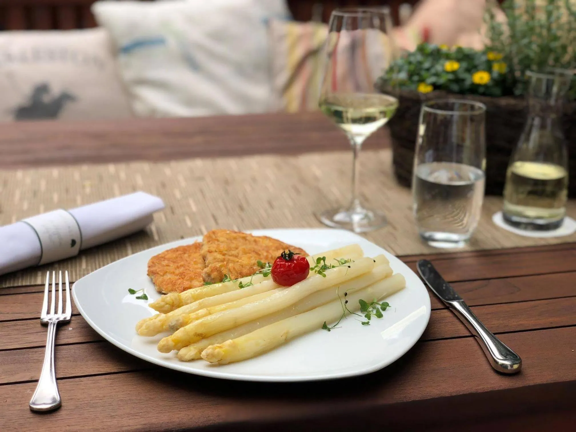 Lunch in Wellings Romantik Hotel zur Linde