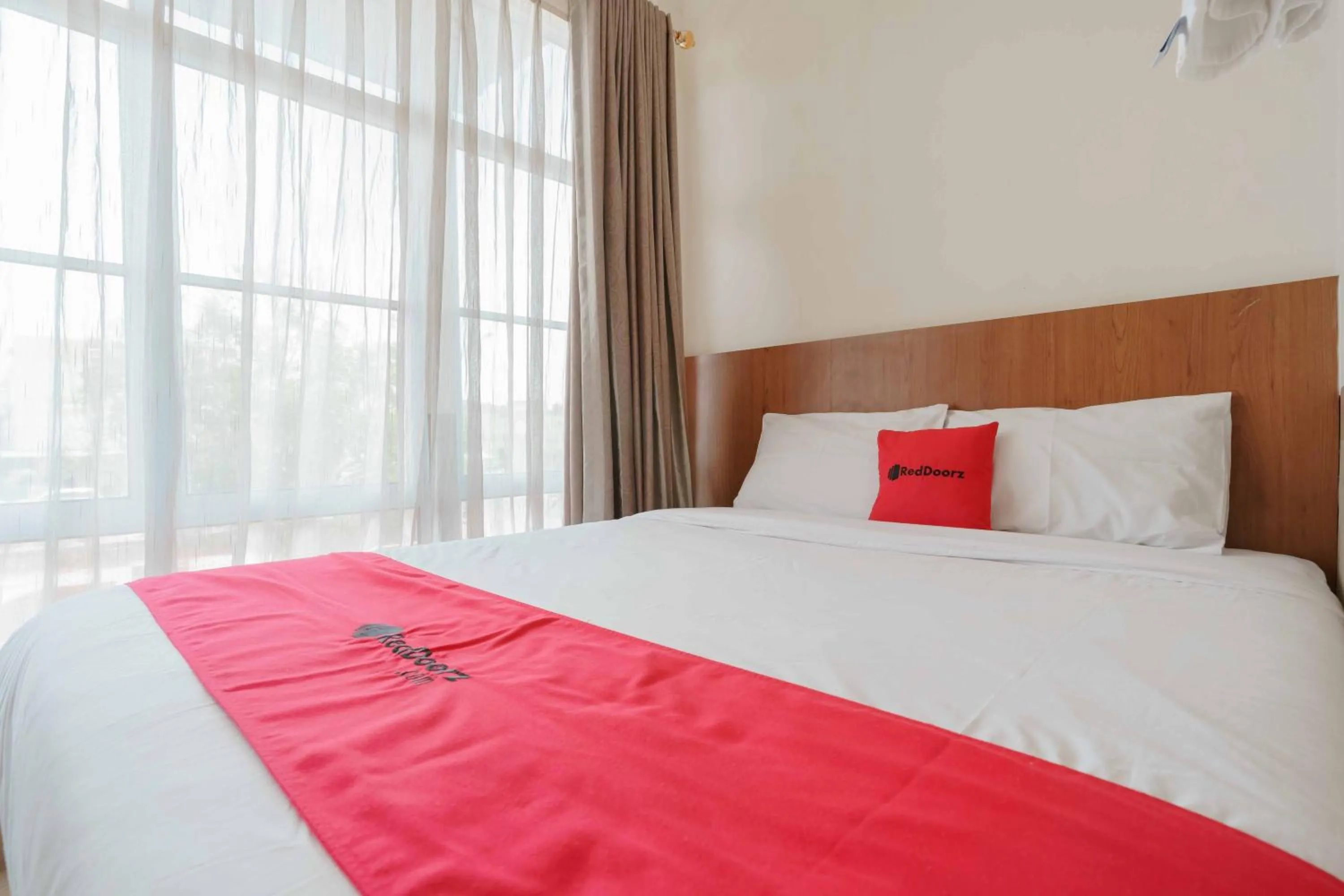 Bed in RedDoorz near Plaza Botania 1 Batam