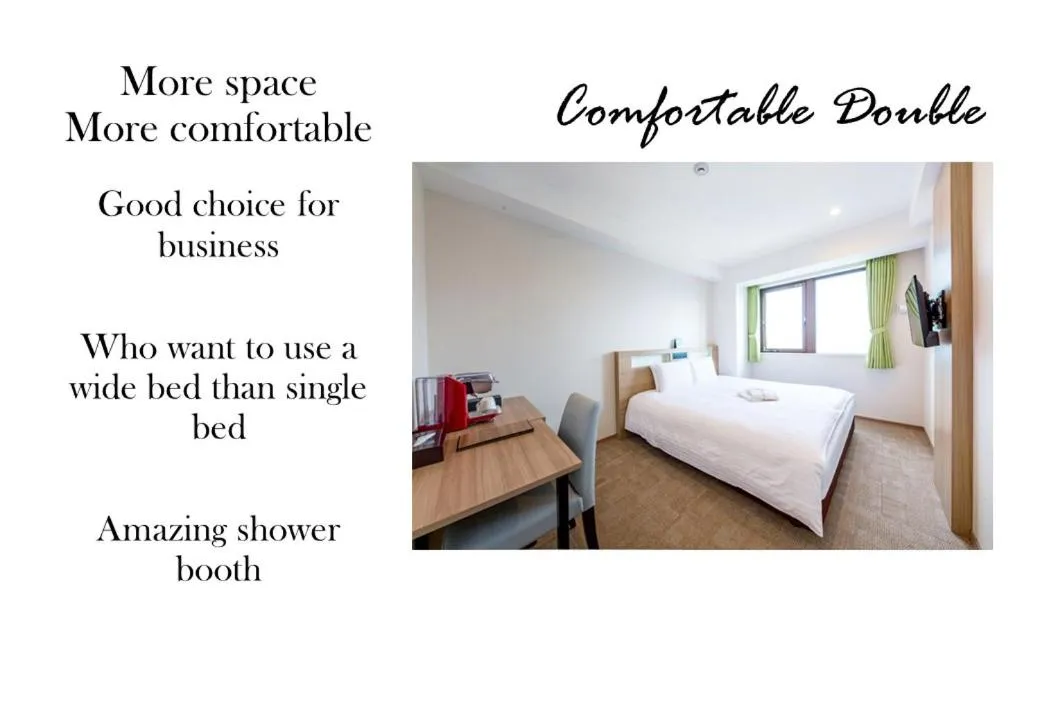 Double Room in Hotel Meldia Shijo Kawaramachi Annex