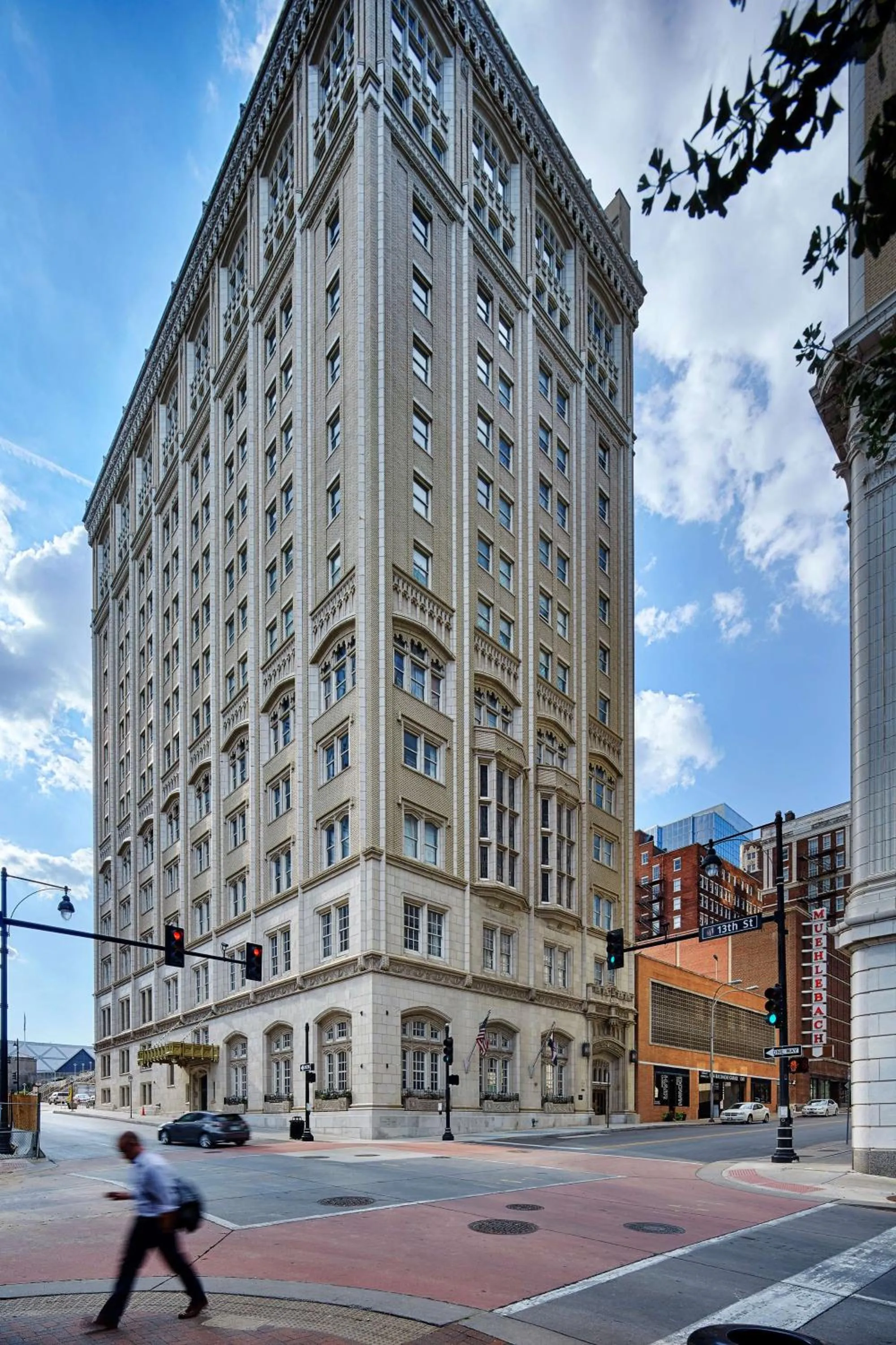 Property building in Hotel Kansas City, in The Unbound Collection by Hyatt