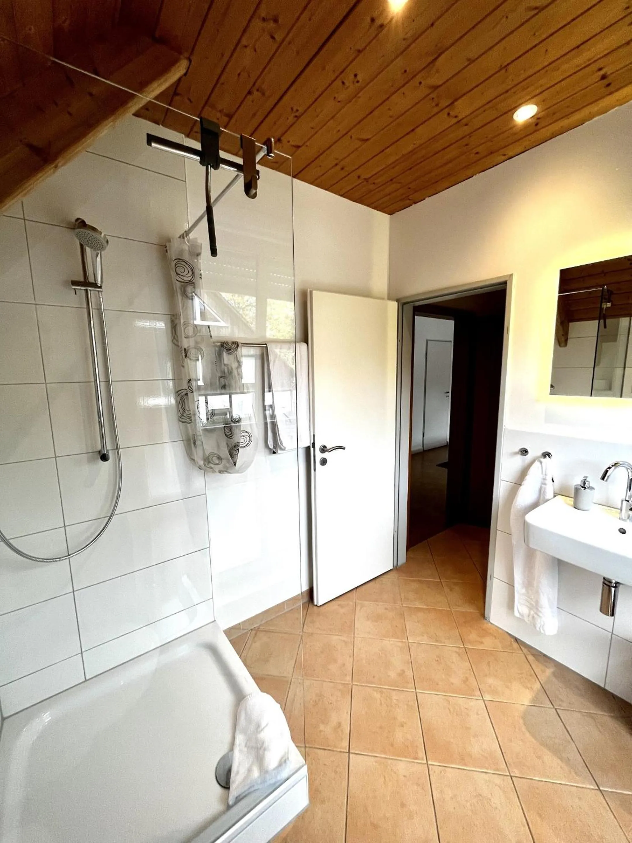 Bathroom in Das Landhotel zur Mühle
