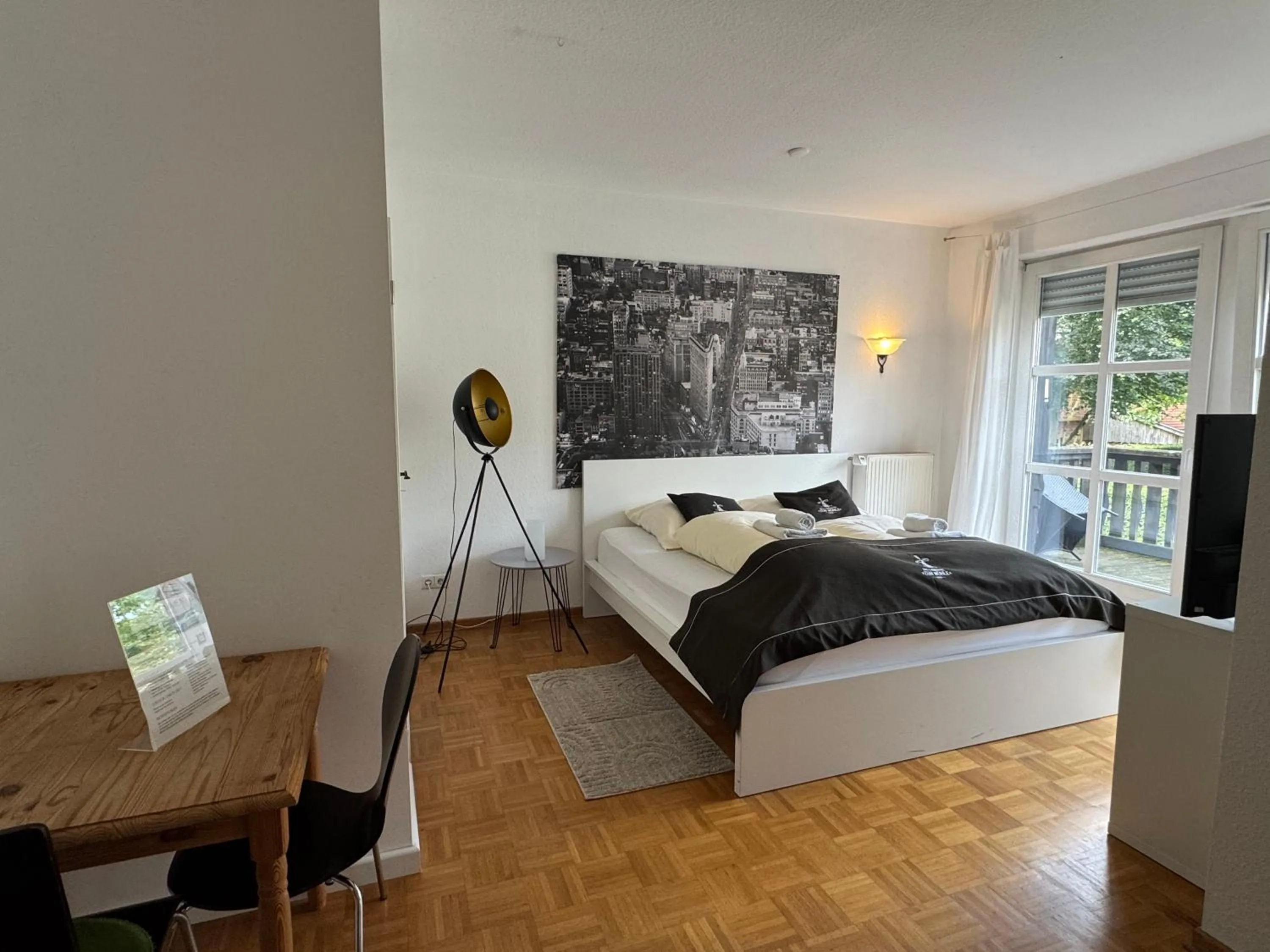 Double Room with Balcony - single occupancy in Das Landhotel zur Mühle