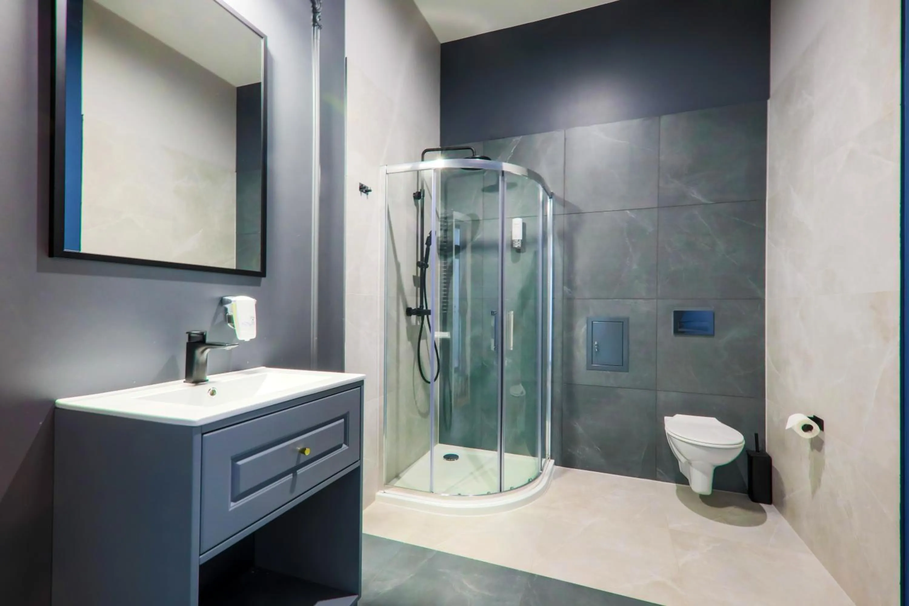 Shower in Aparthotel Cracovia Residence