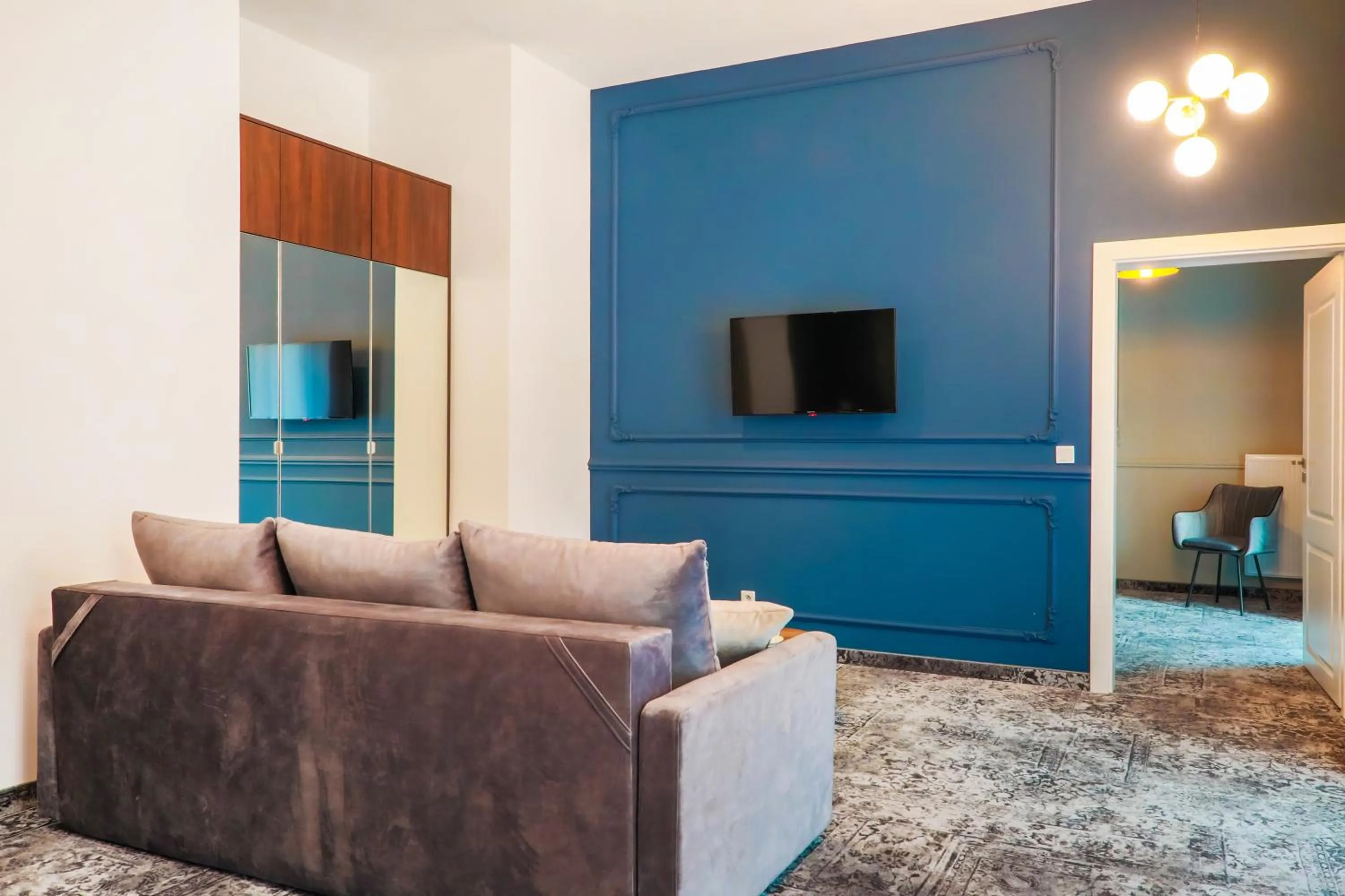 Living room in Aparthotel Cracovia Residence