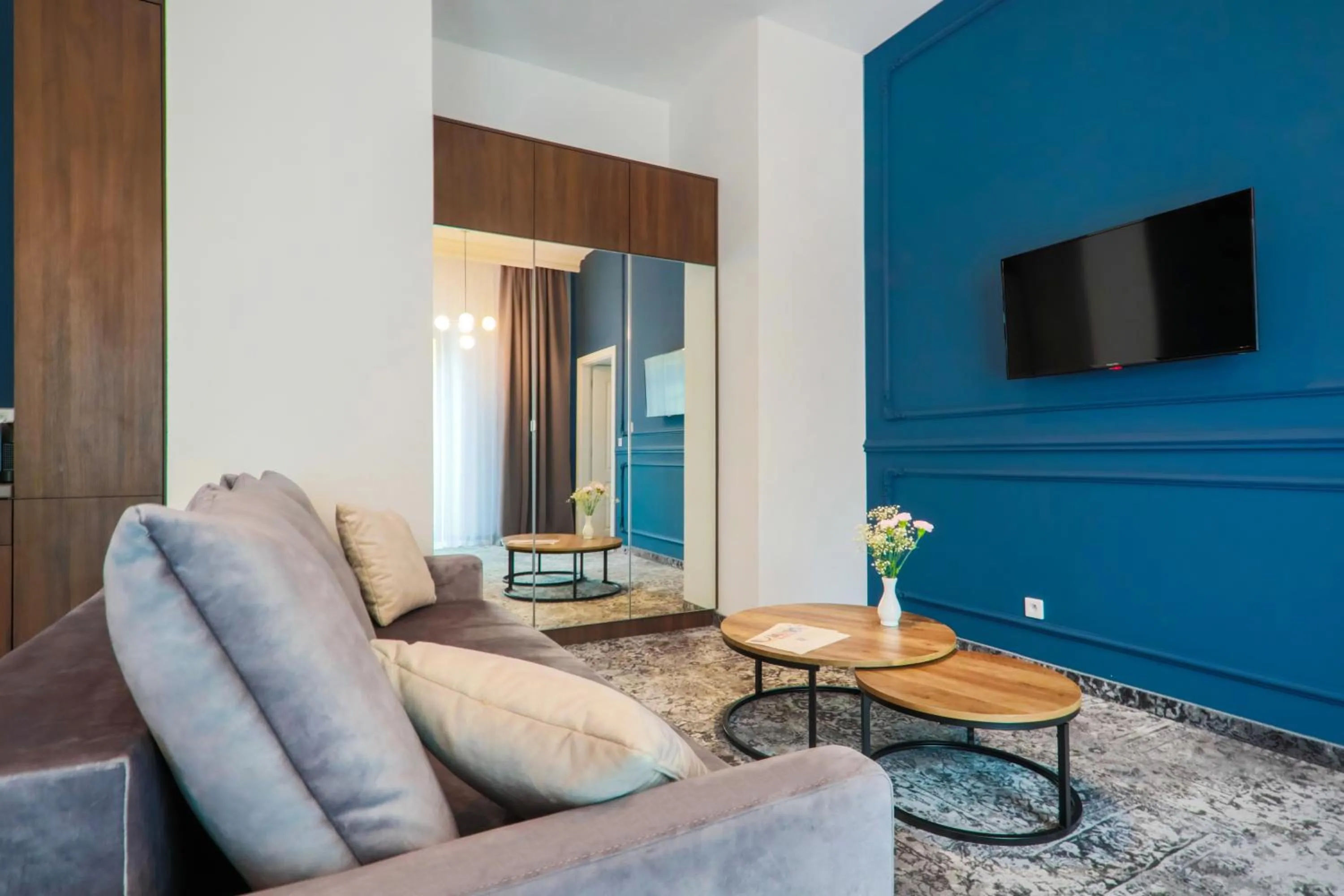 Living room in Aparthotel Cracovia Residence