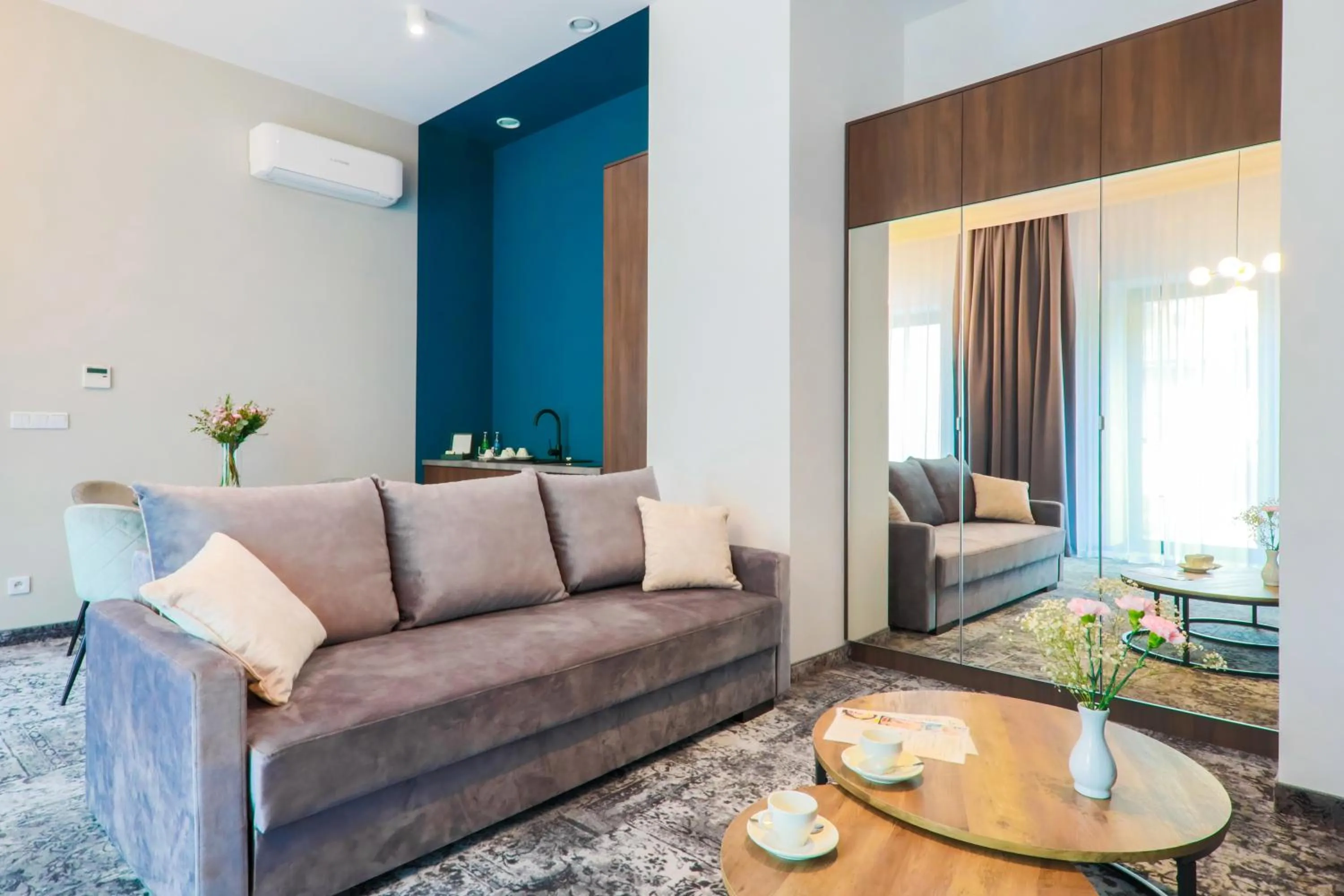 Living room in Aparthotel Cracovia Residence