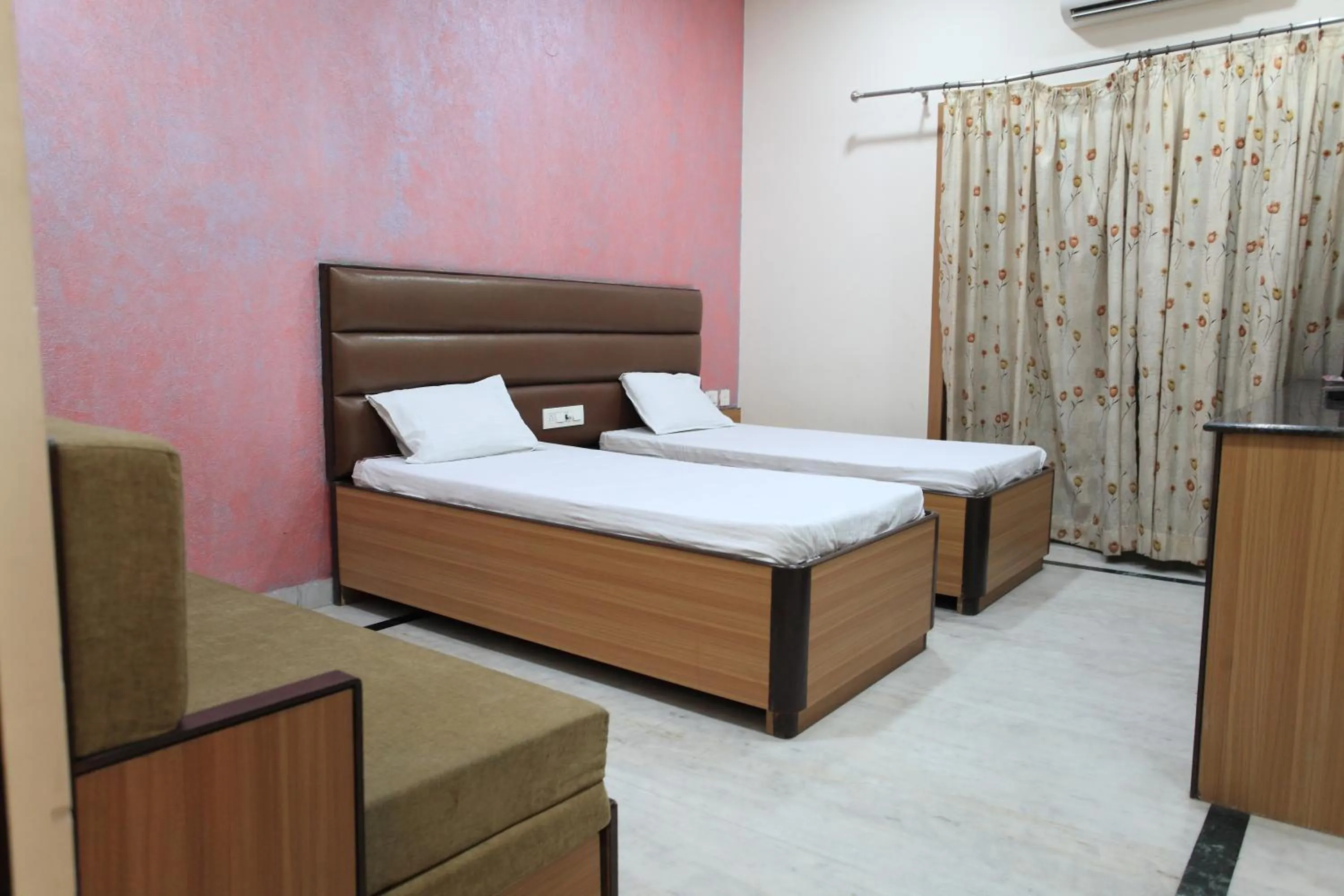 Bedroom, Bed in Hotel Anuvibha Malviya Nagar