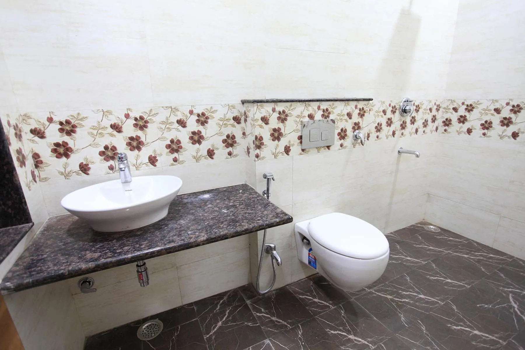 Bathroom in Hotel Anuvibha Malviya Nagar