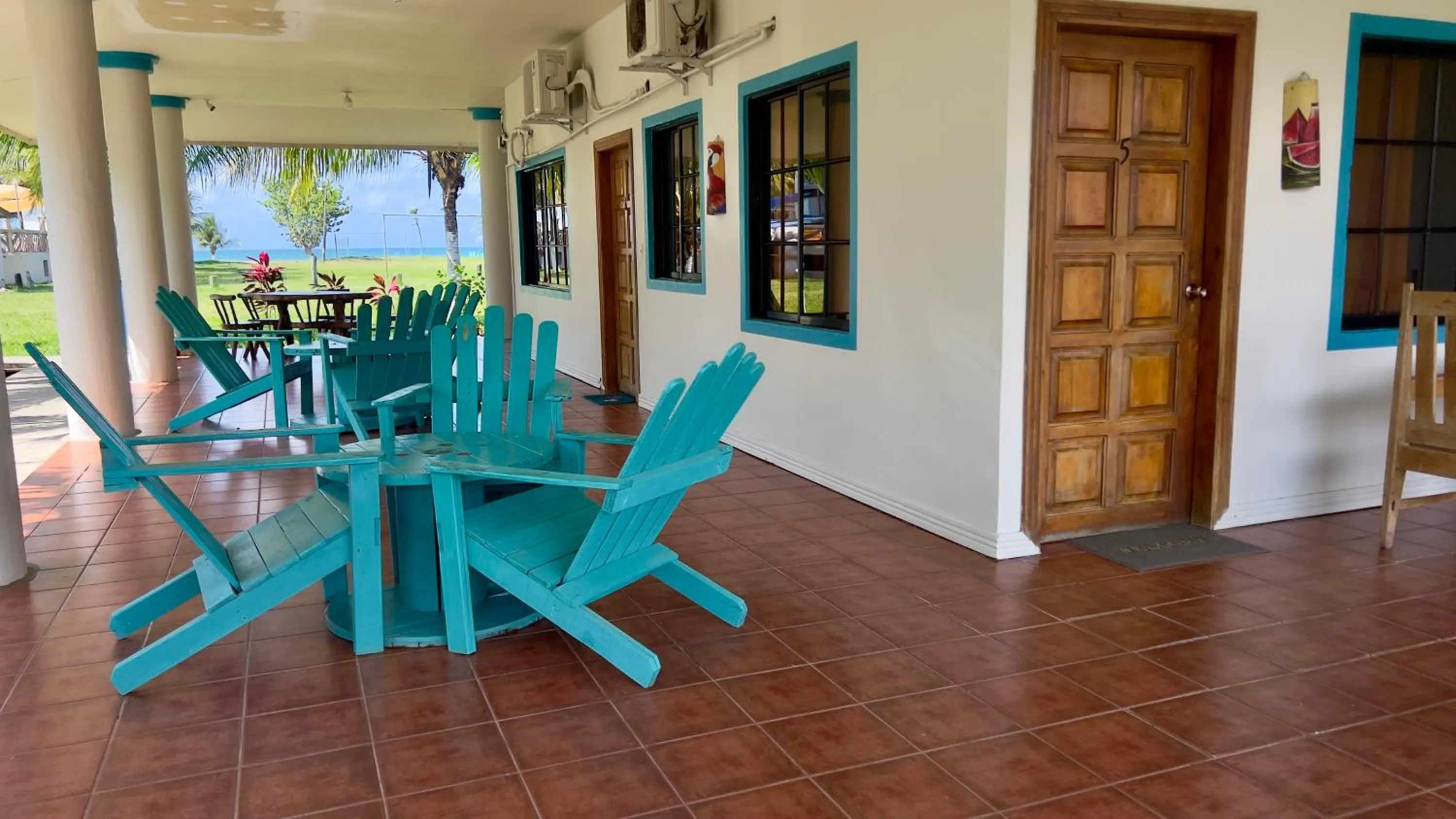 Patio in Hotel Palmazul - Viña del Mar