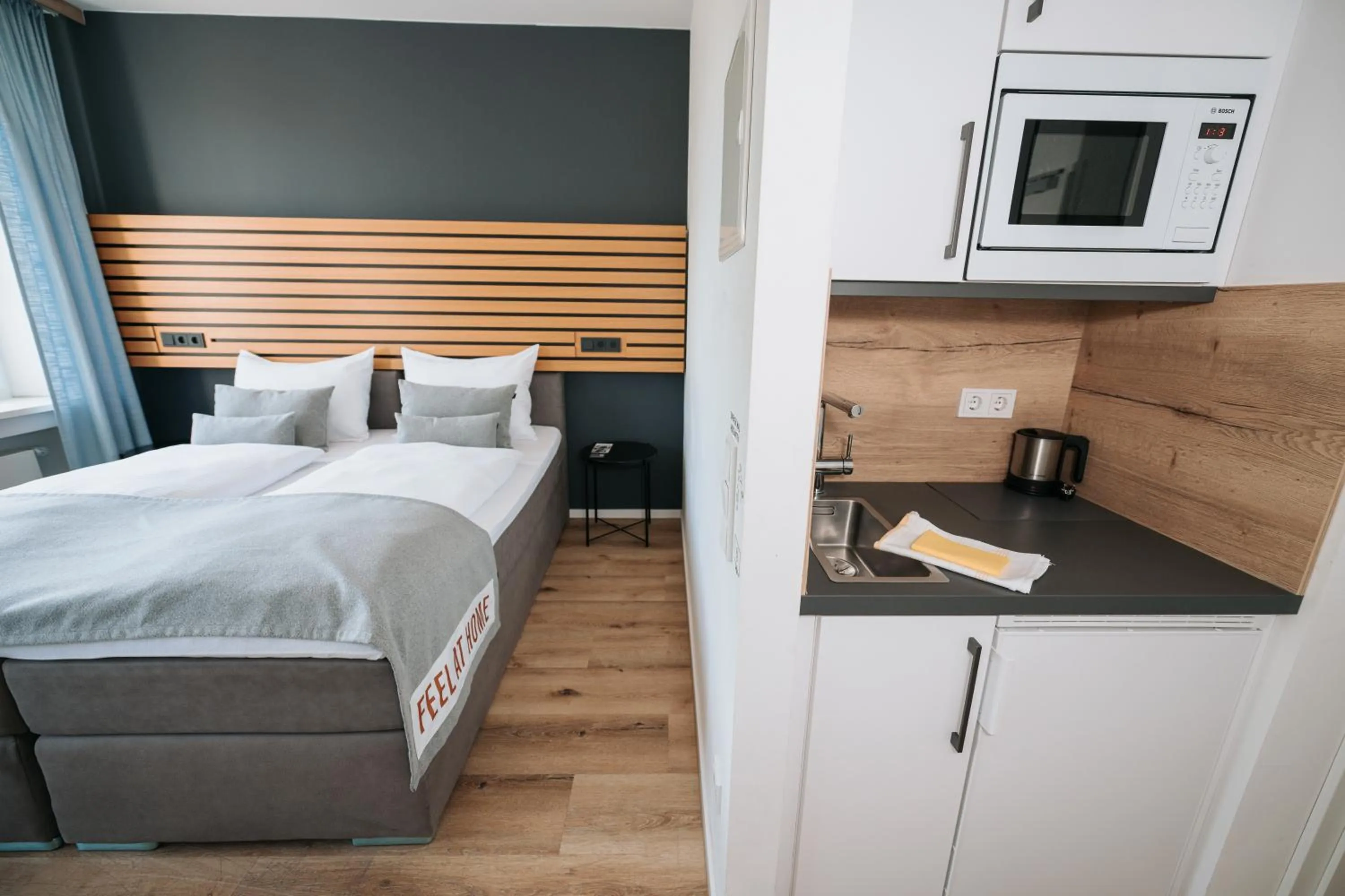 Photo of the whole room, Bed in Coffee Fellows Hotel & Longstay