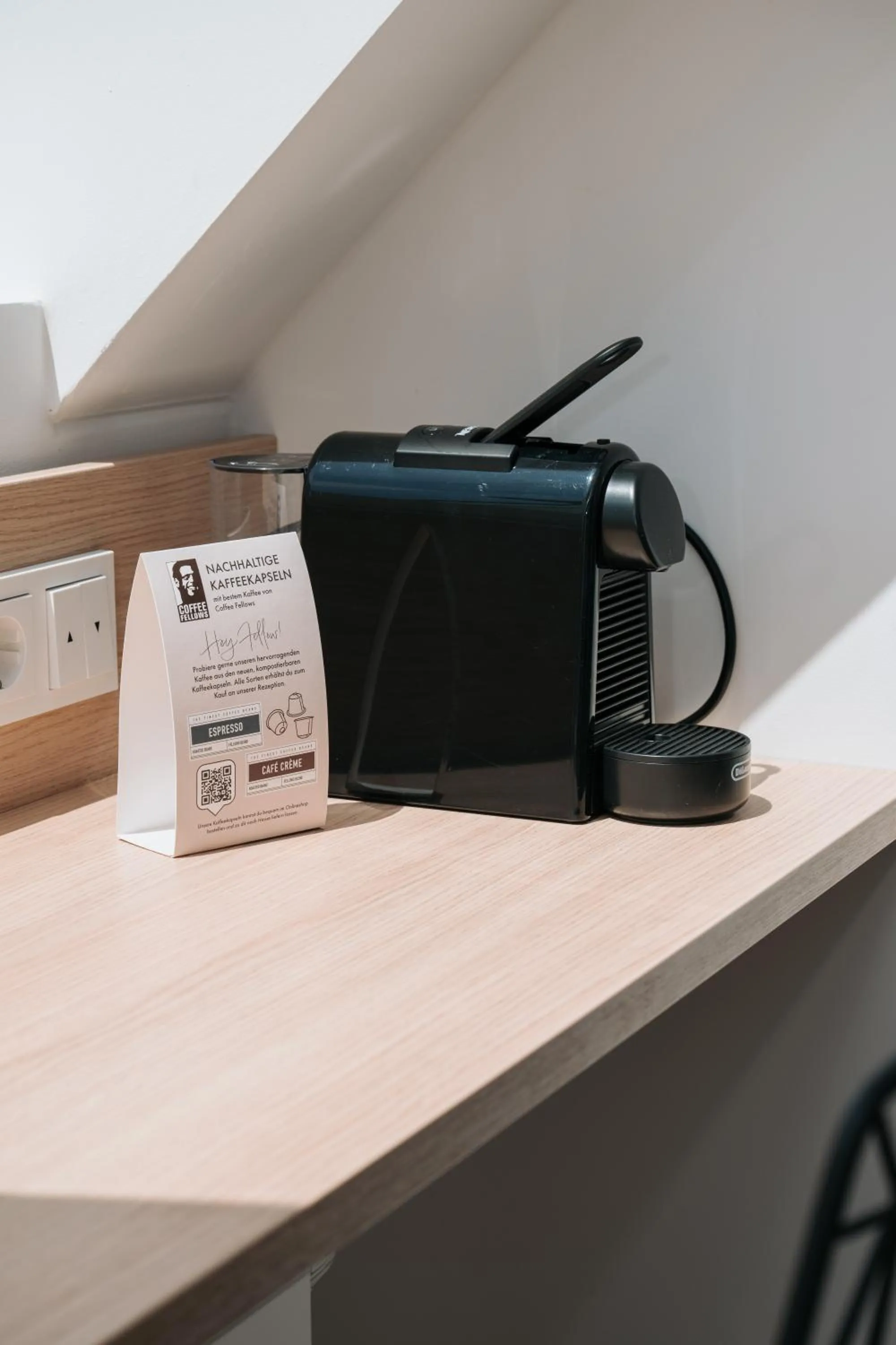 kitchen in Coffee Fellows Hotel & Longstay