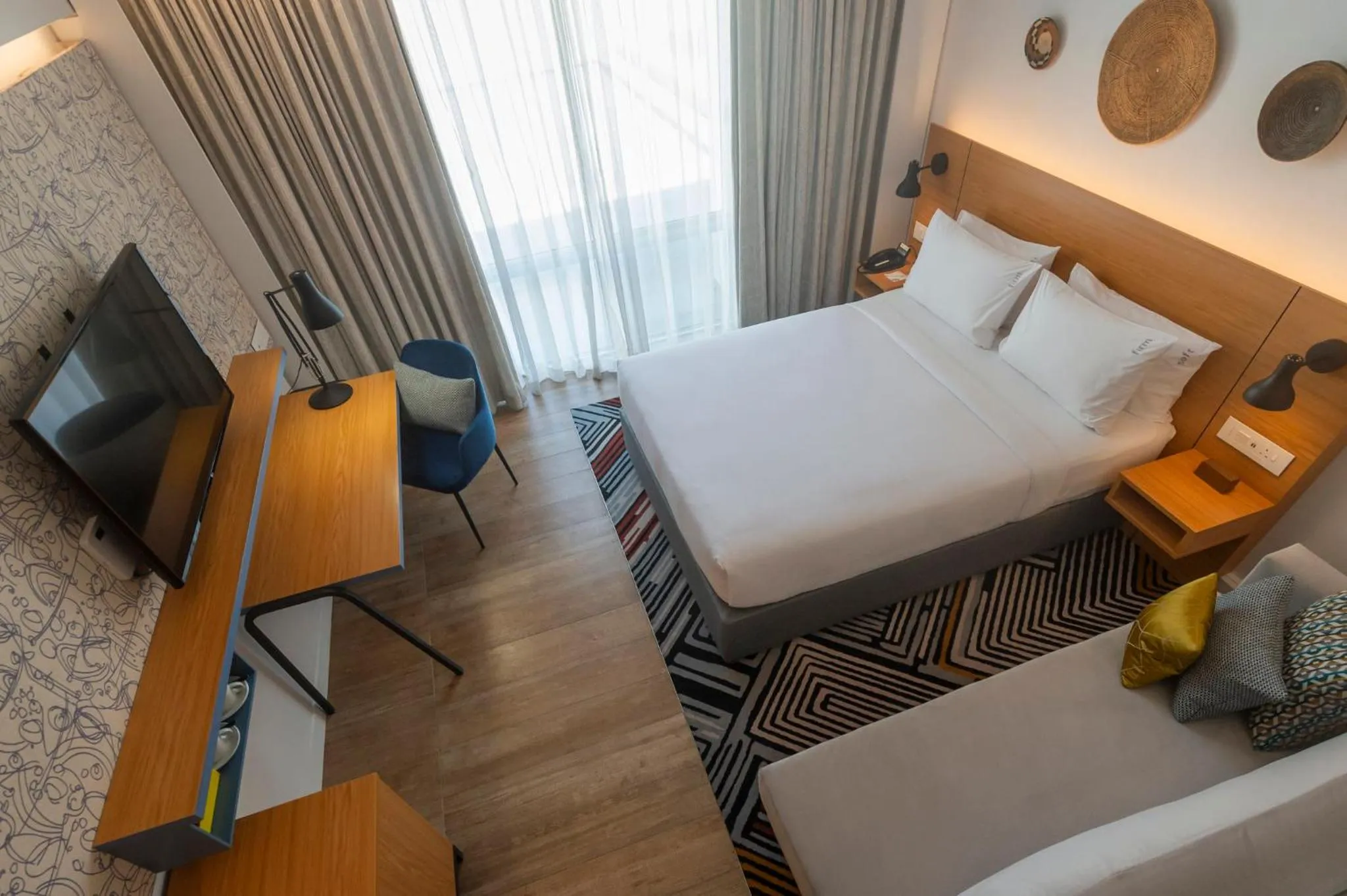 Coffee/tea facilities, Bed in Holiday Inn - Lusaka by IHG