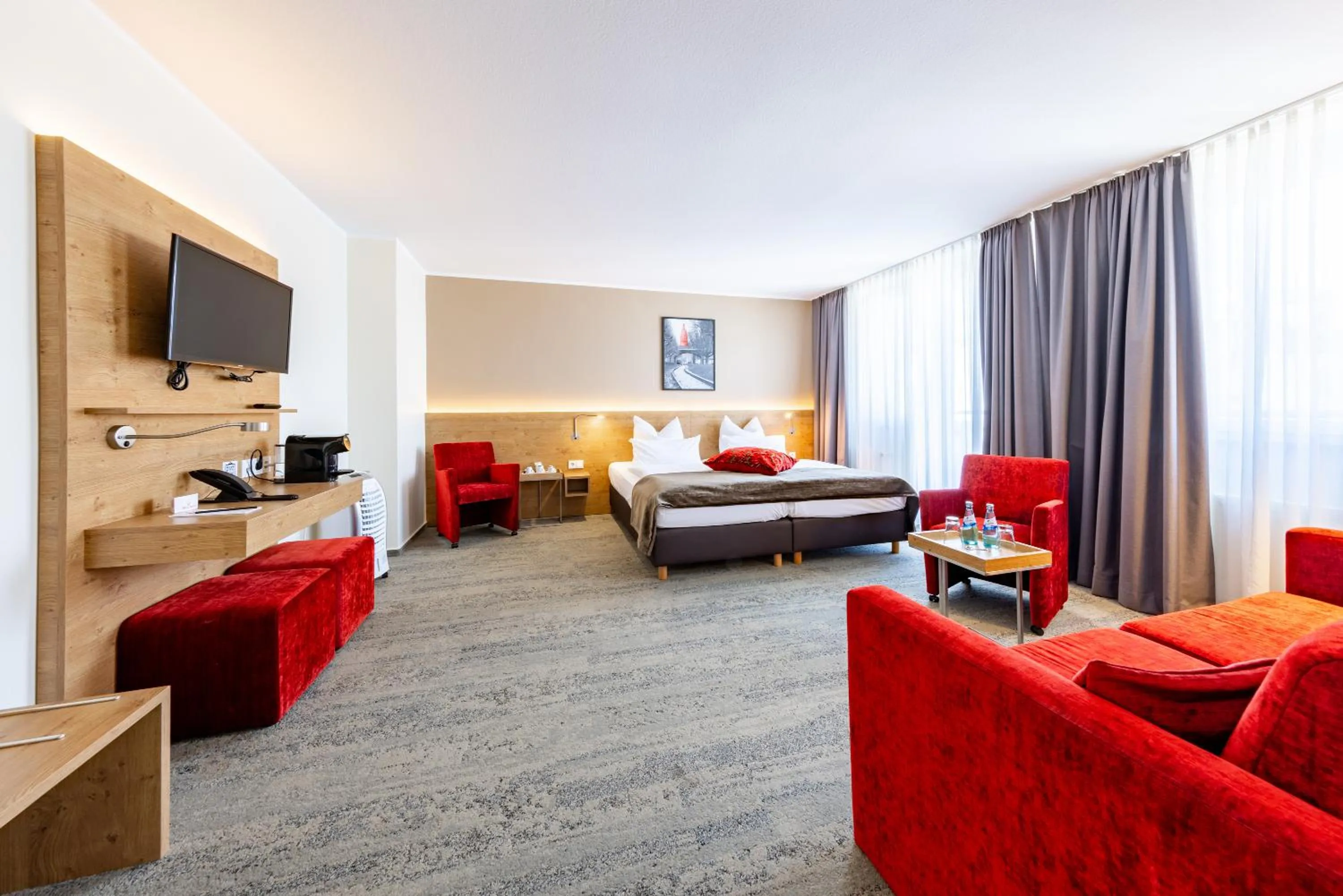 Bed in Maingau Hotel