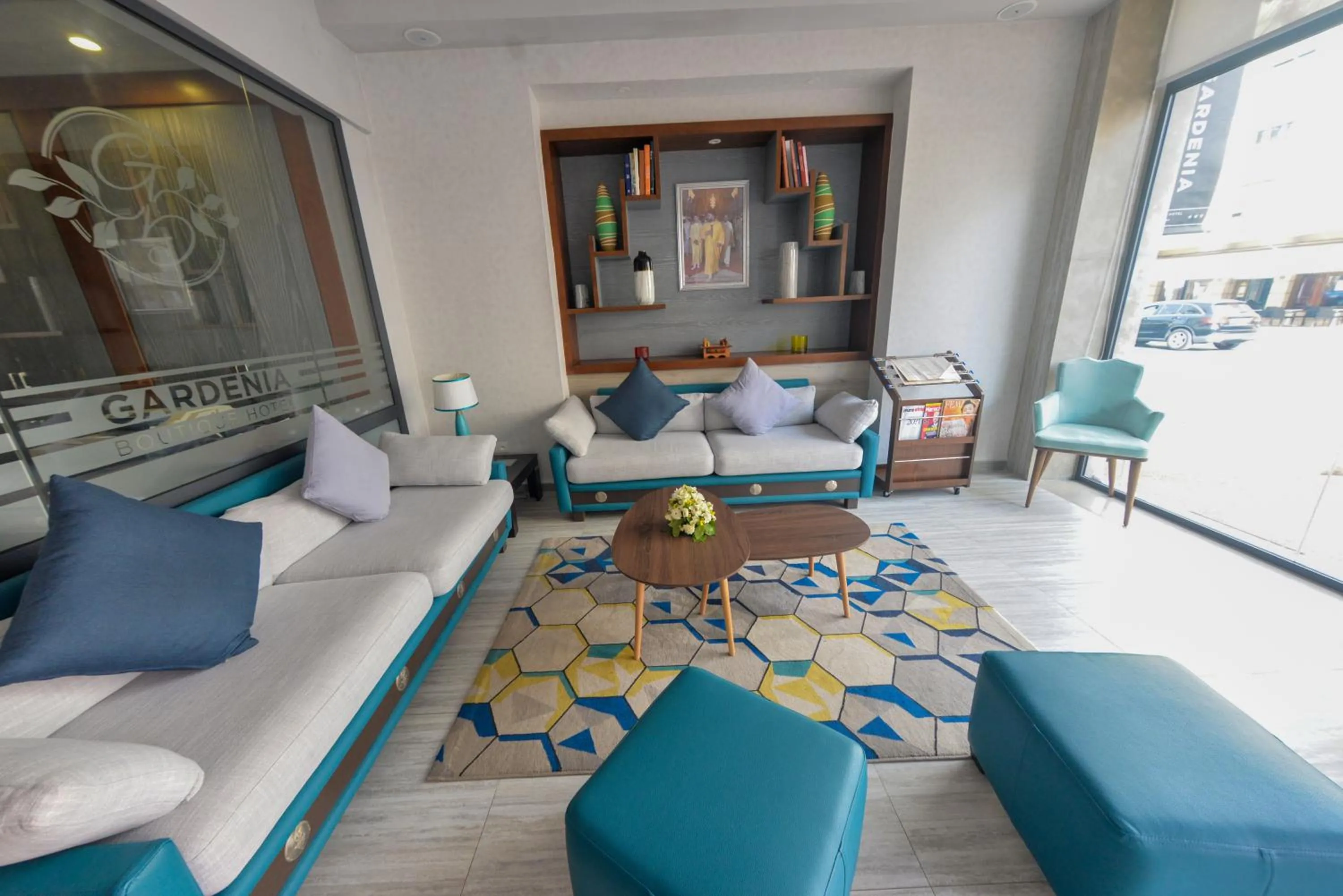 Lobby or reception in Gardenia Boutique Hotel