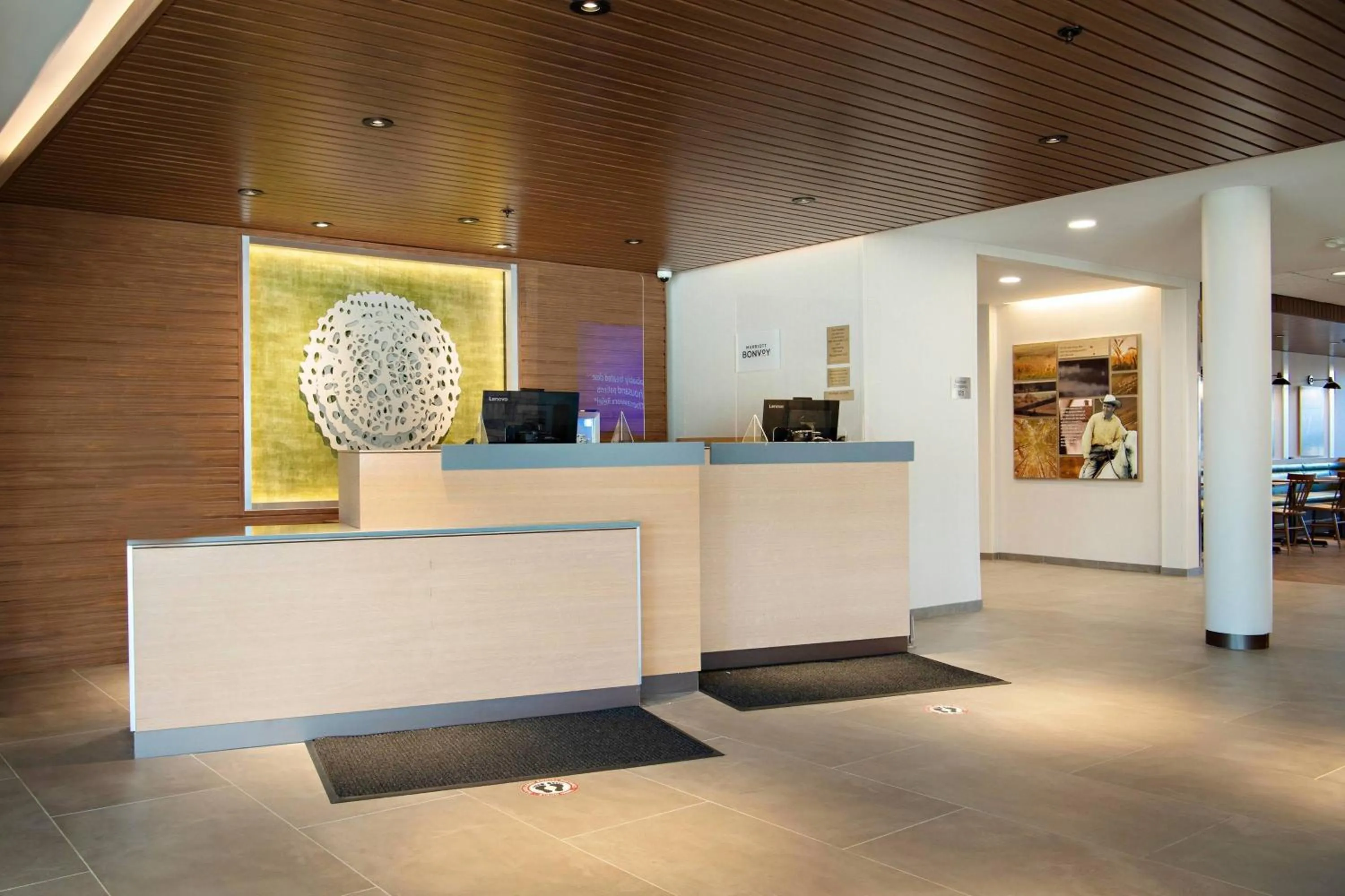 Lobby or reception in Fairfield Inn & Suites by Marriott Dayton North