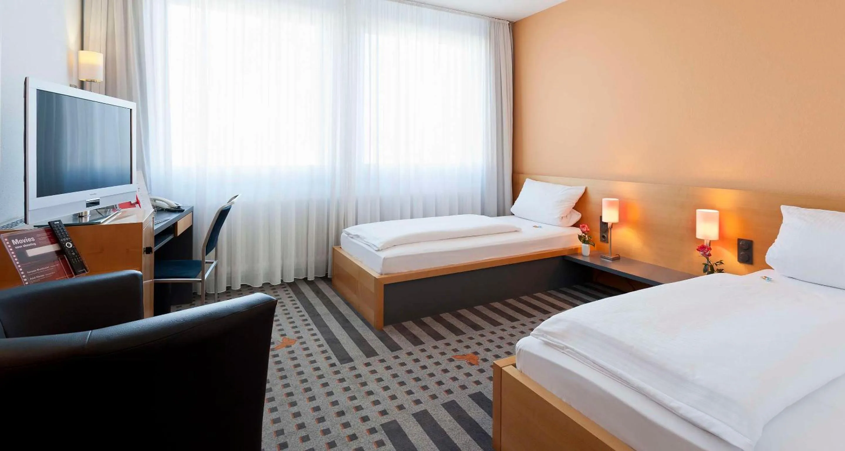 Bedroom, Bed in Best Western Hotel am Europaplatz