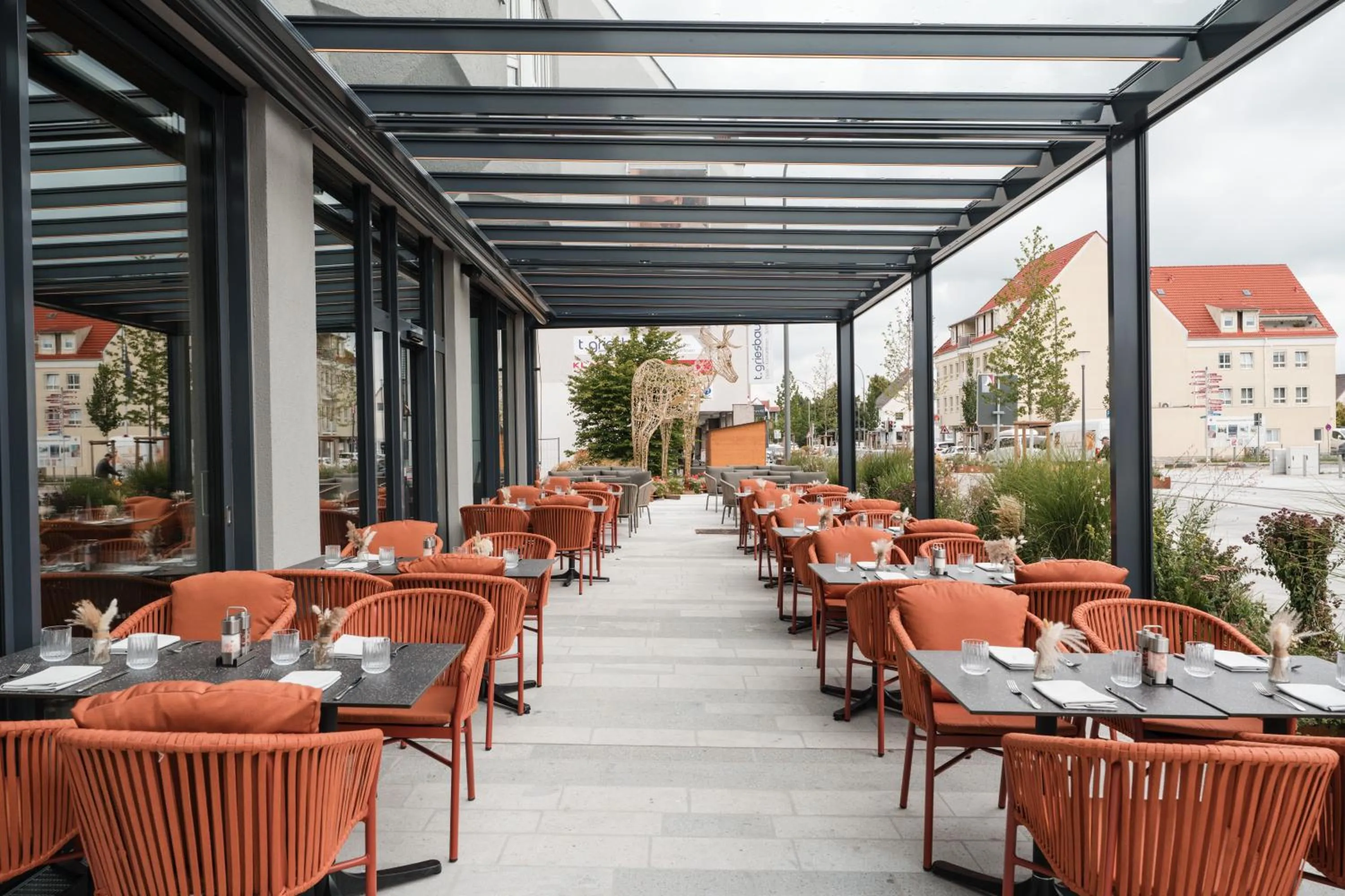 Restaurant/places to eat in Best Western Hotel am Europaplatz