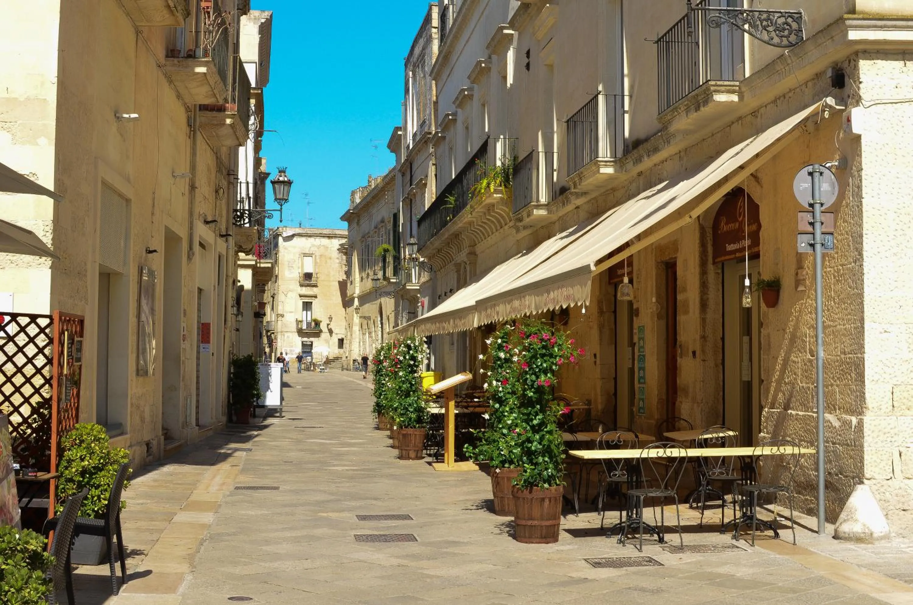 Street view in Le tracce