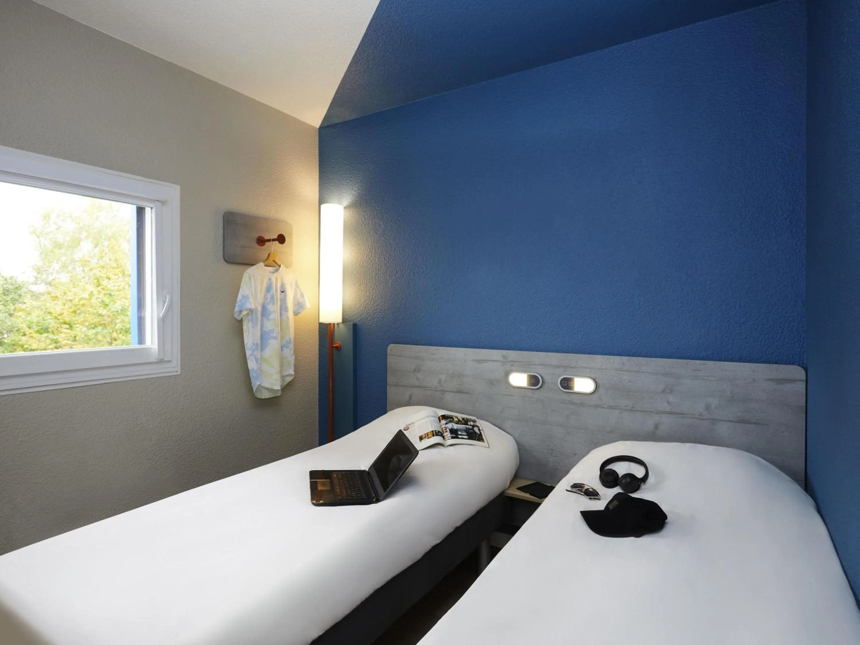 Bedroom, Bed in Ibis Budget - Lille Villeneuve D'Ascq