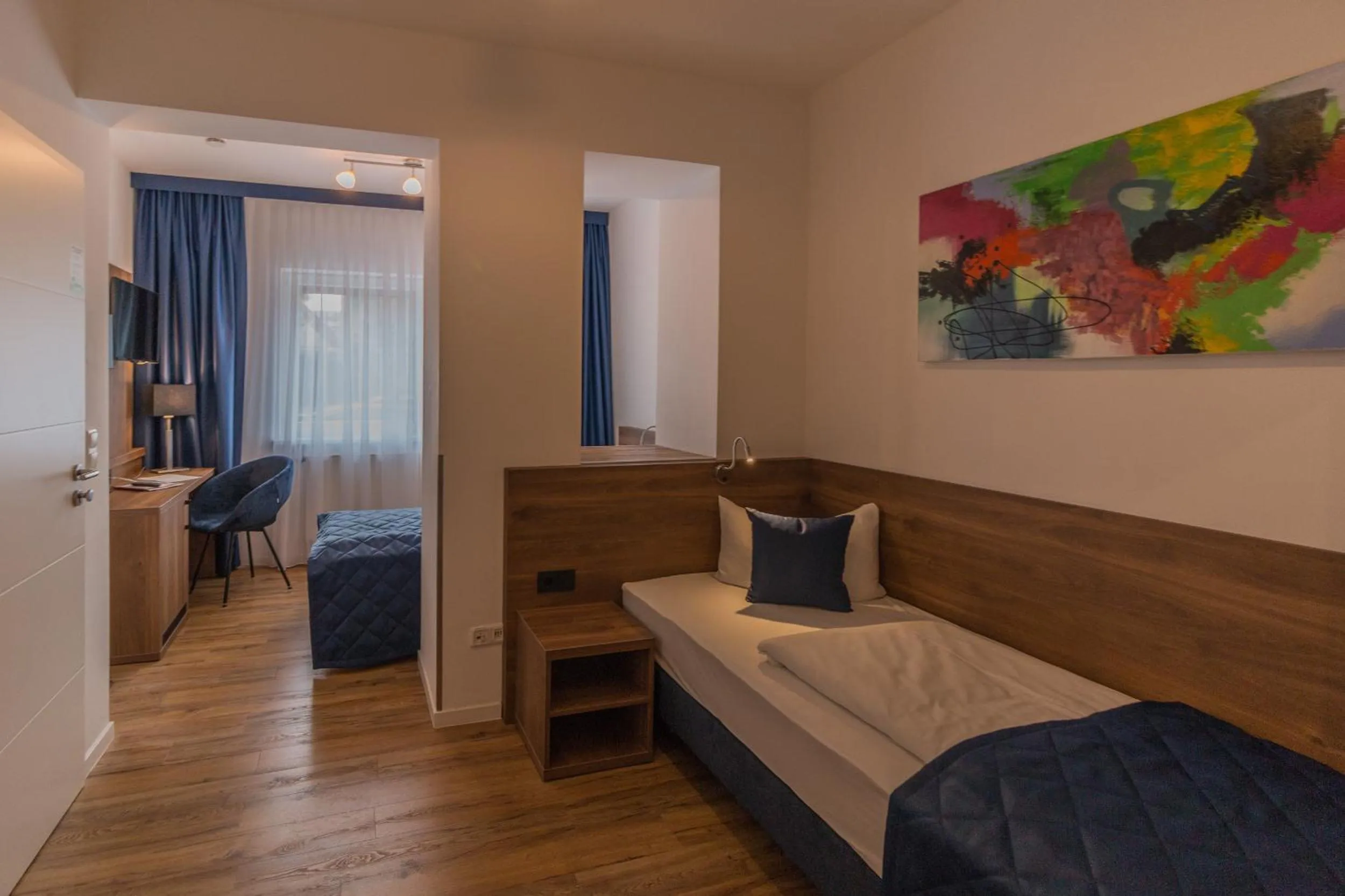 Bed in Hotel am Brauerei-Dreieck