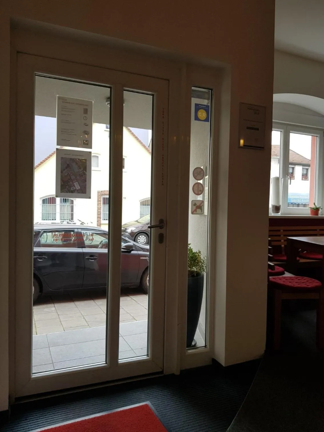 Decorative detail in Hotel am Brauerei-Dreieck