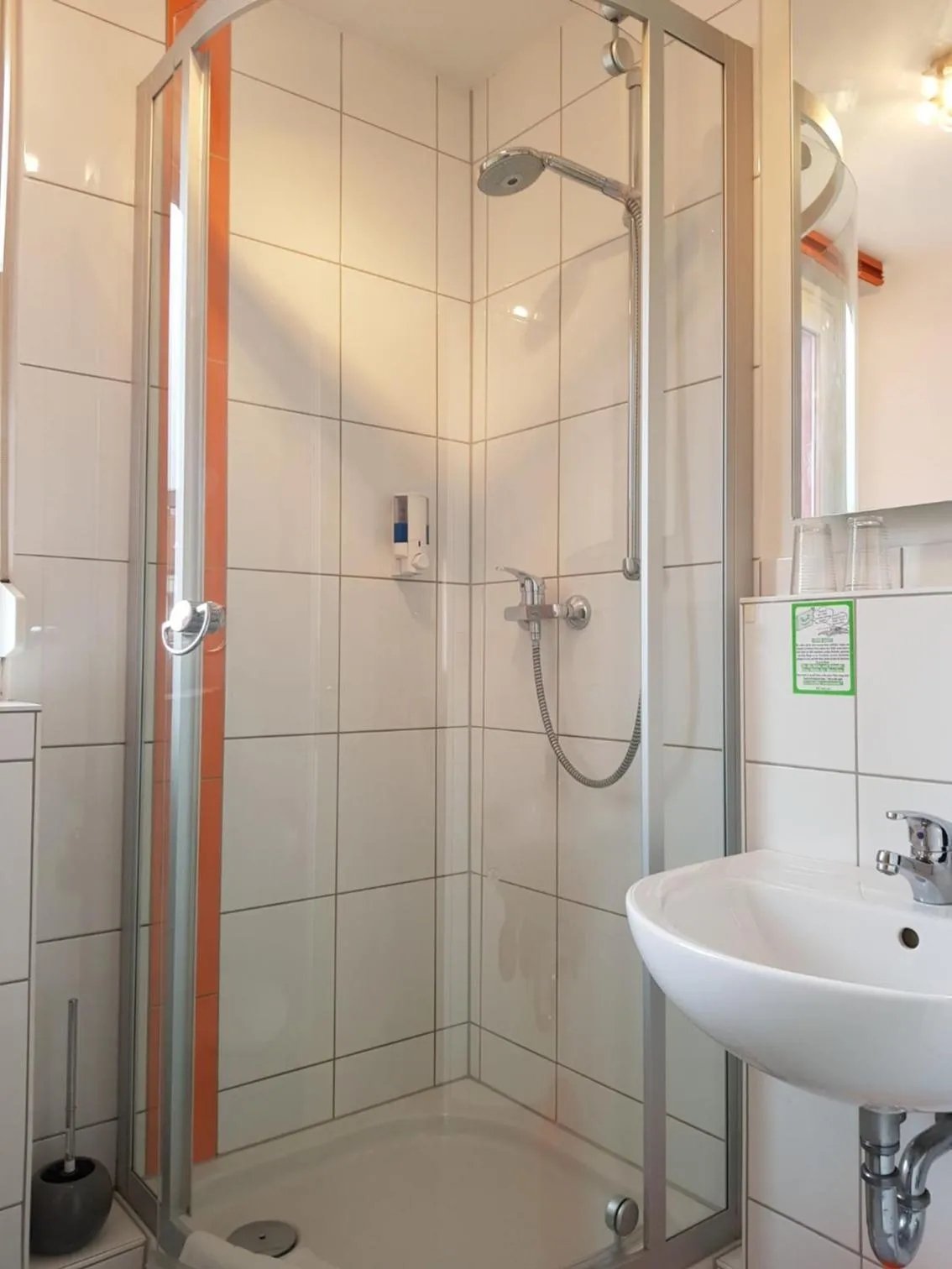 Bathroom in Hotel am Brauerei-Dreieck