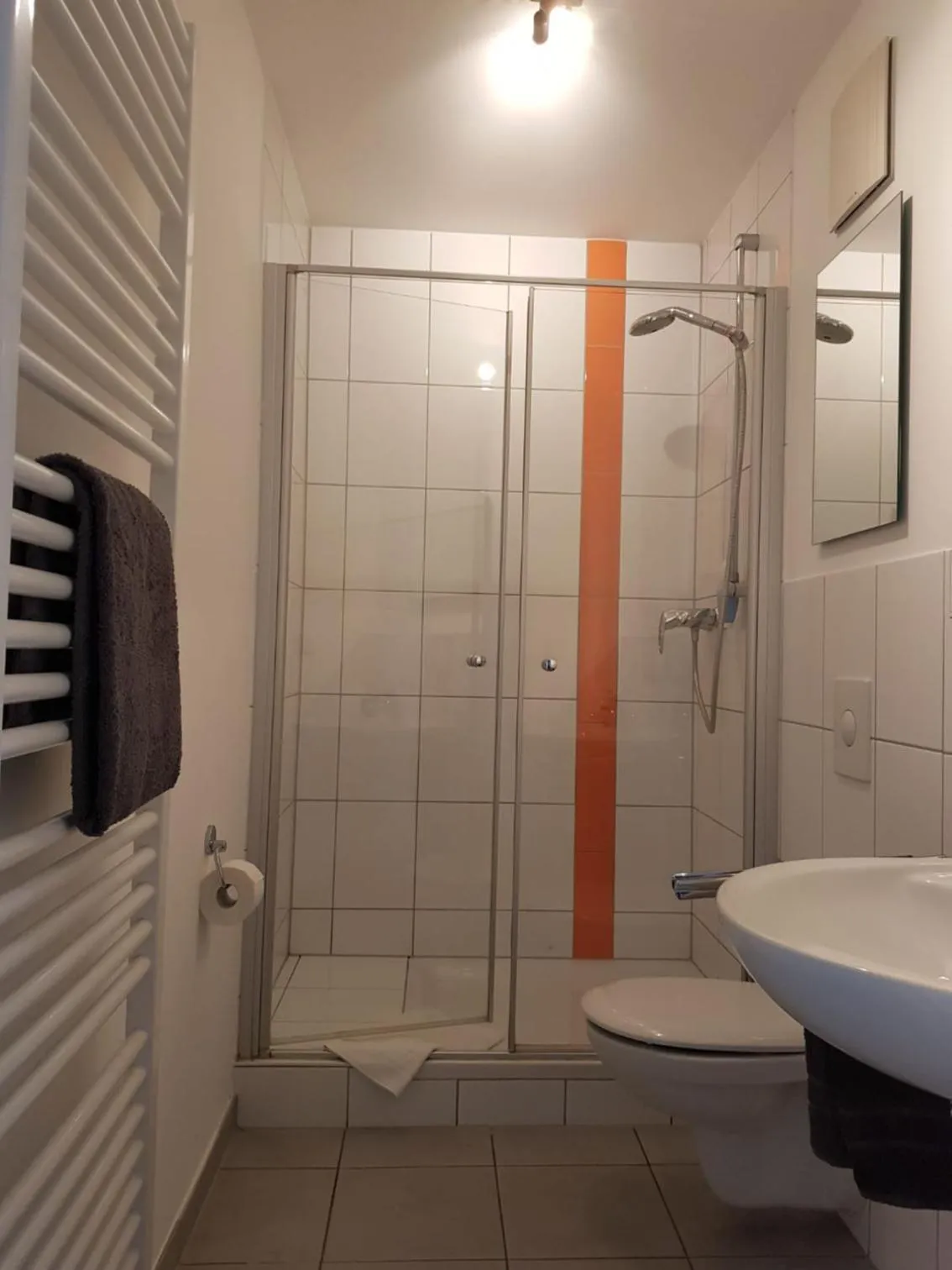 Bathroom in Hotel am Brauerei-Dreieck