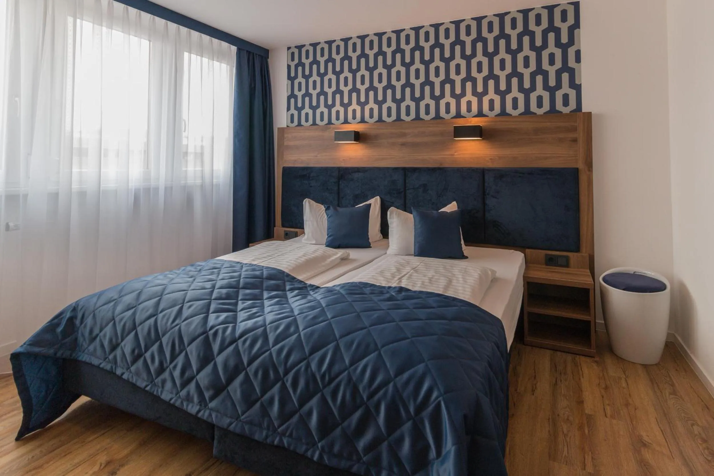 Bed in Hotel am Brauerei-Dreieck