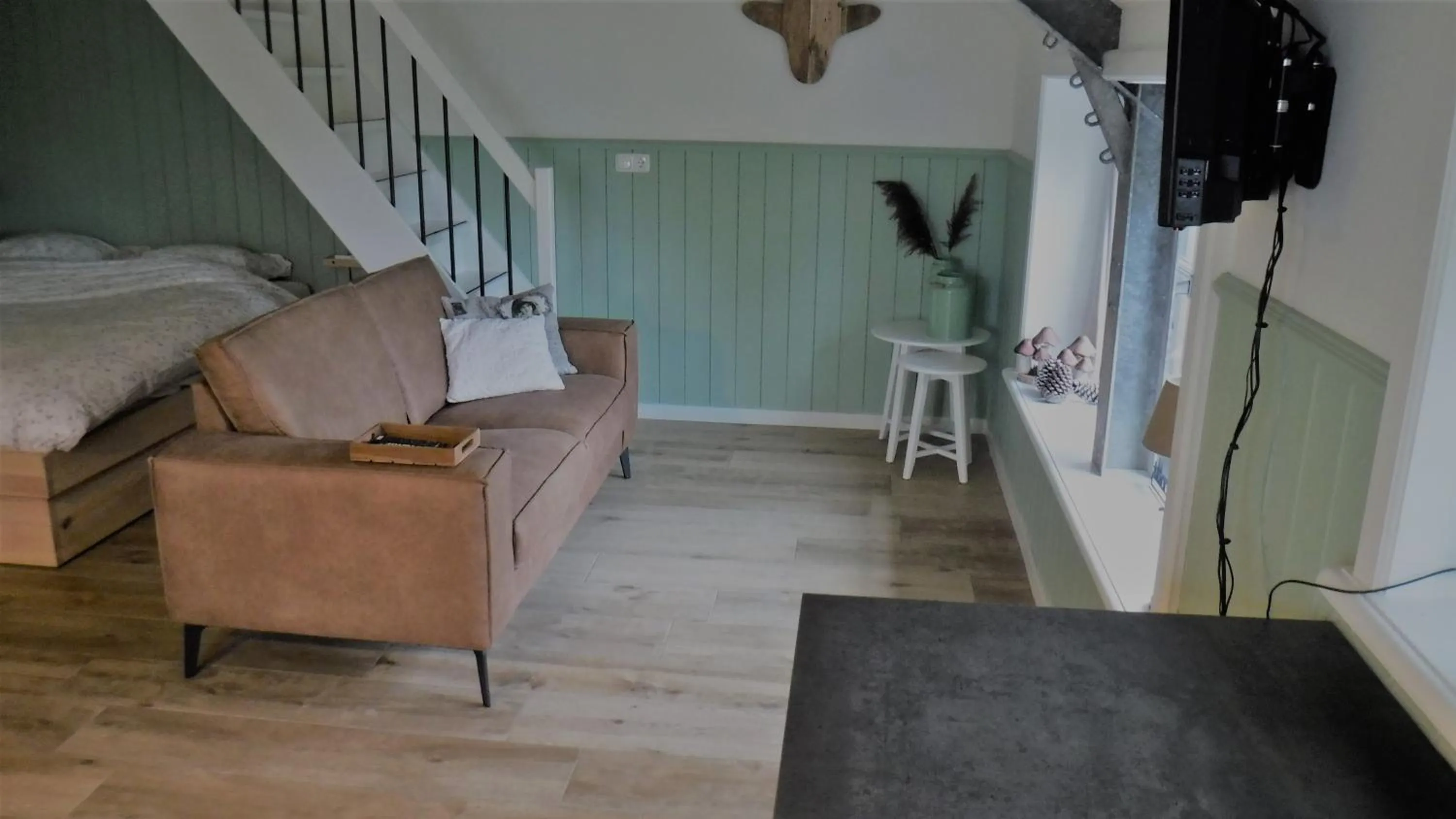 Seating area in BenB Erf 9