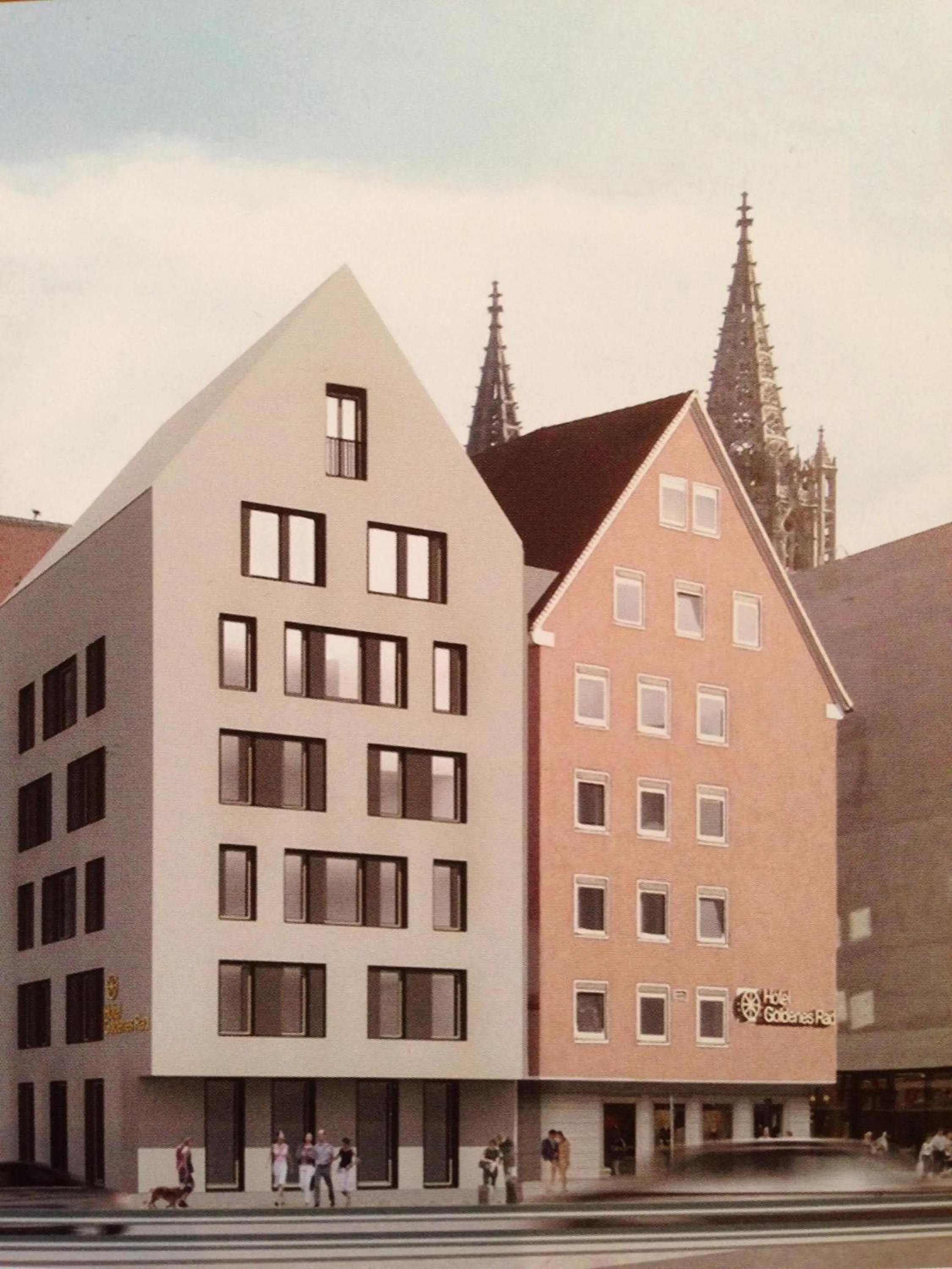 Facade/entrance in Hotel Goldenes Rad