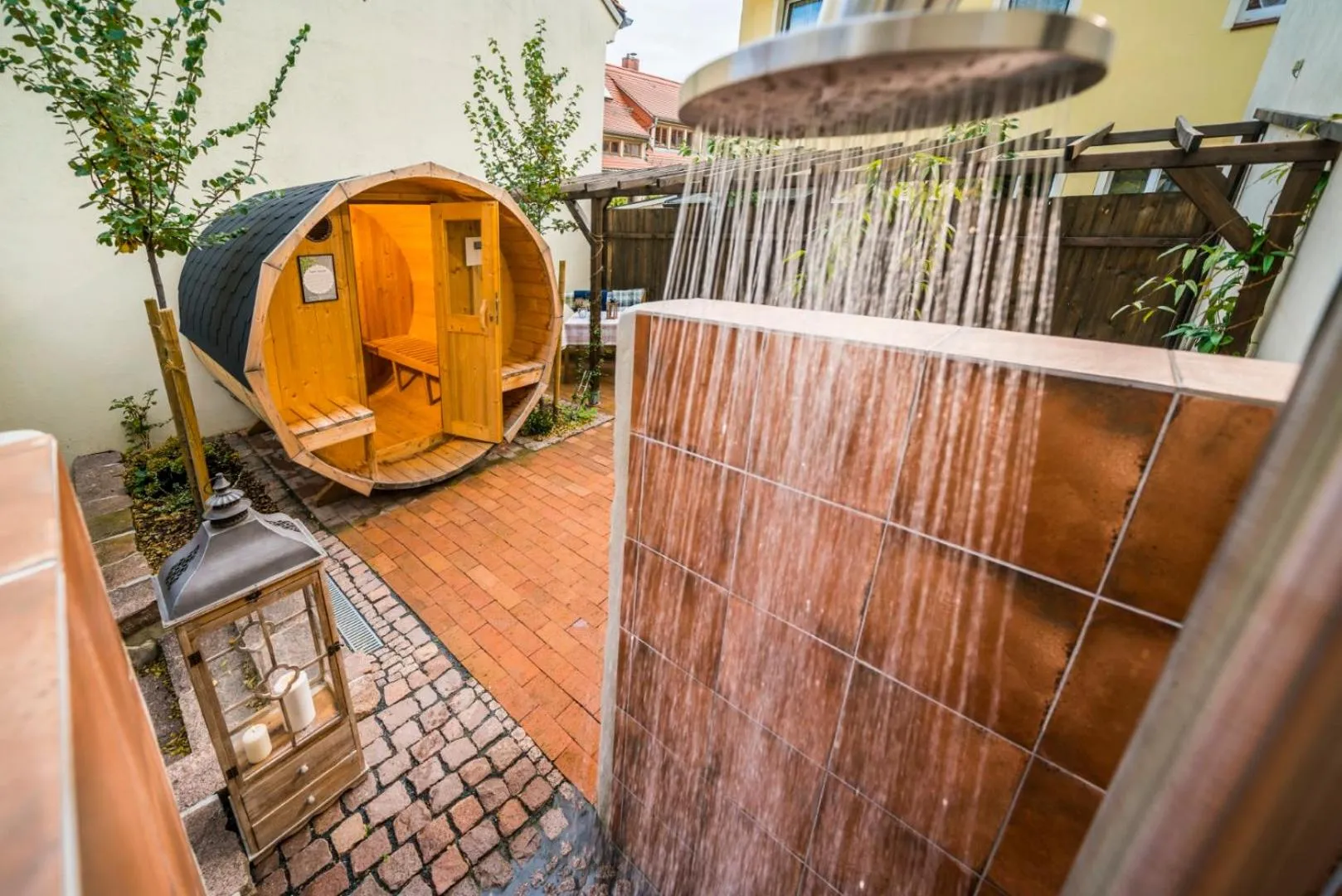 Spa and wellness centre/facilities in Boutique-Hotel & Wellness Goldenes Fass Meißen