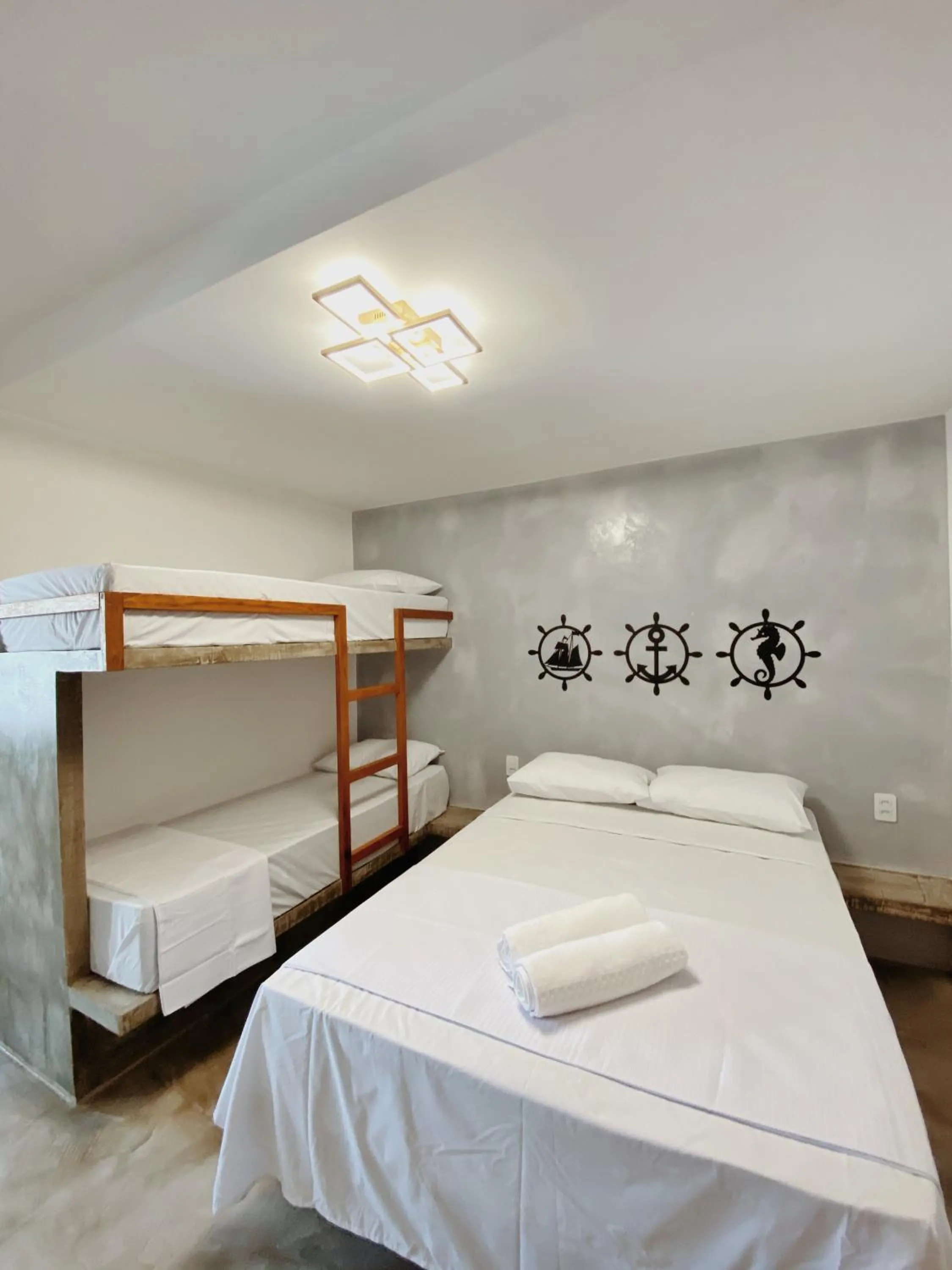 Bed in Pousada Primeira Praia Suítes