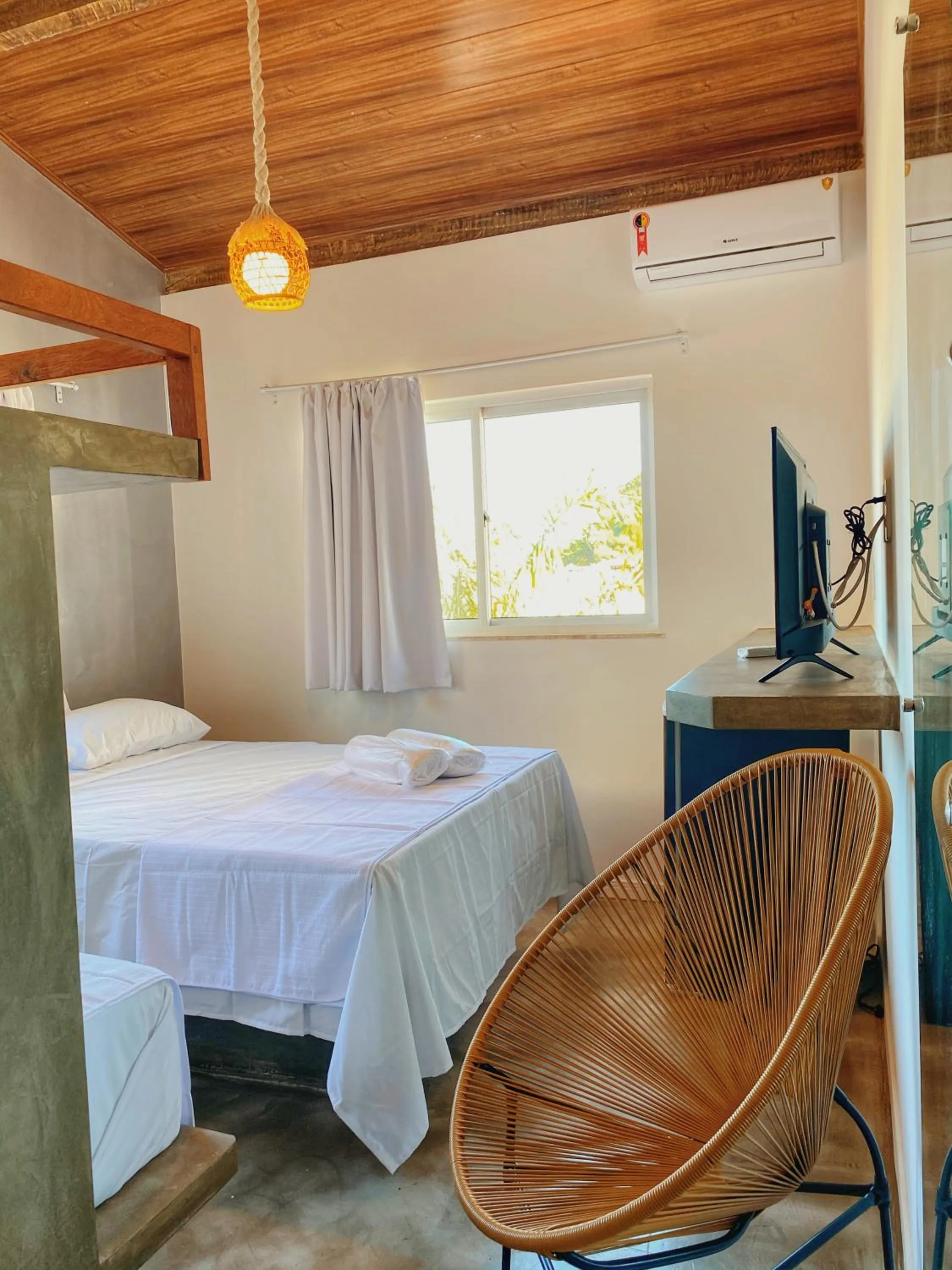 Bed in Pousada Primeira Praia Suítes