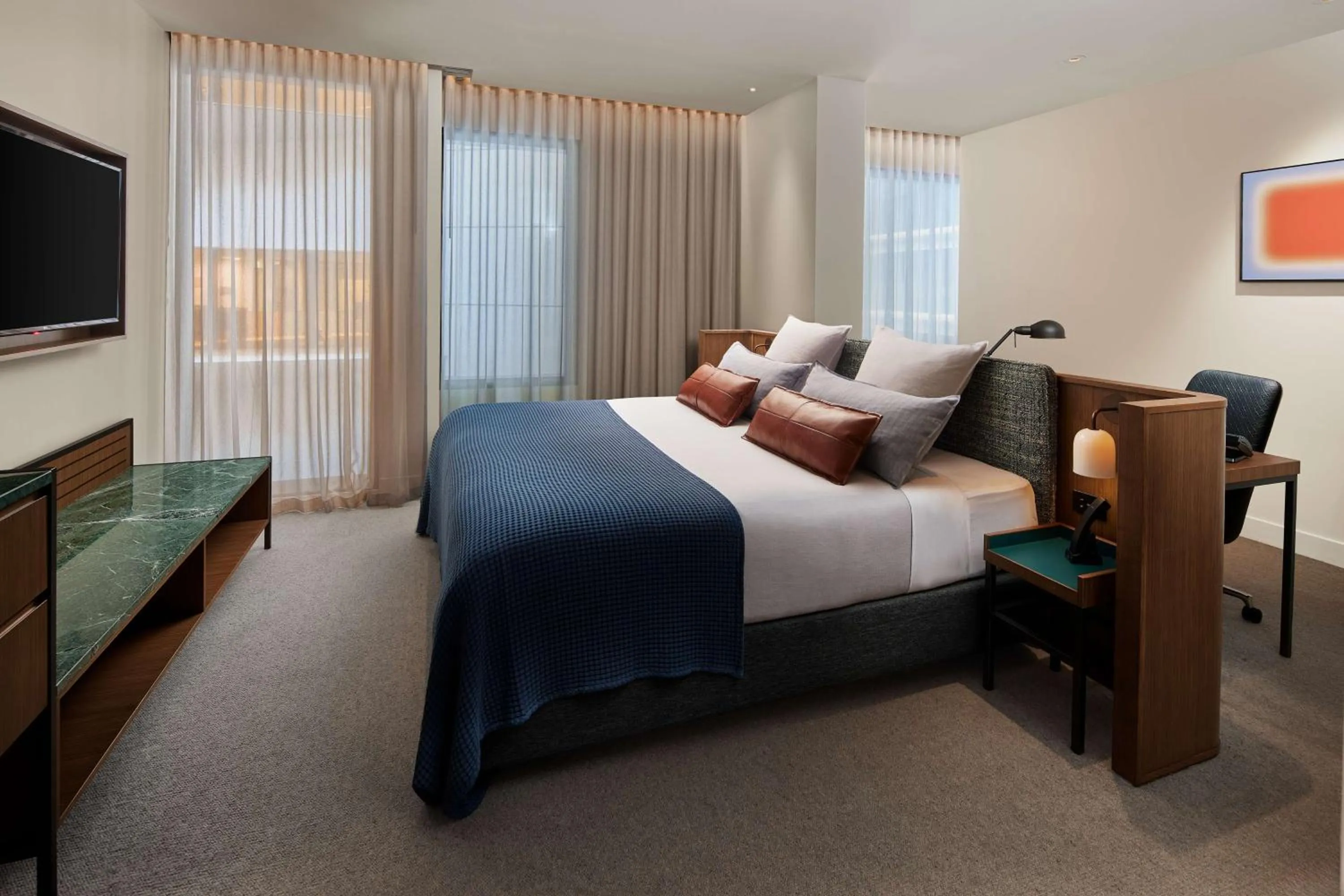 Bed in Next Hotel Melbourne, Curio Collection by Hilton