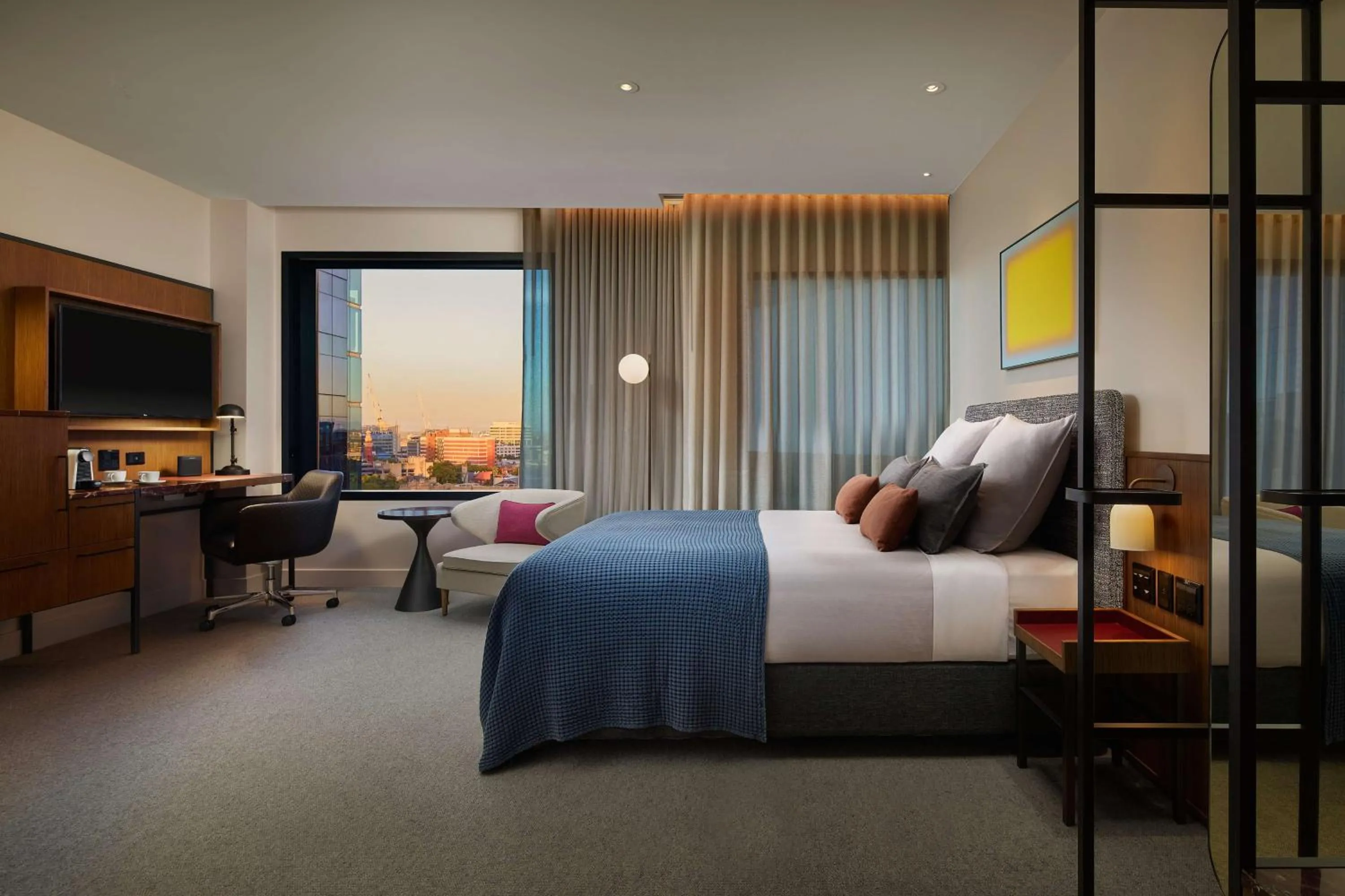 Bedroom, Bed in Next Hotel Melbourne, Curio Collection by Hilton