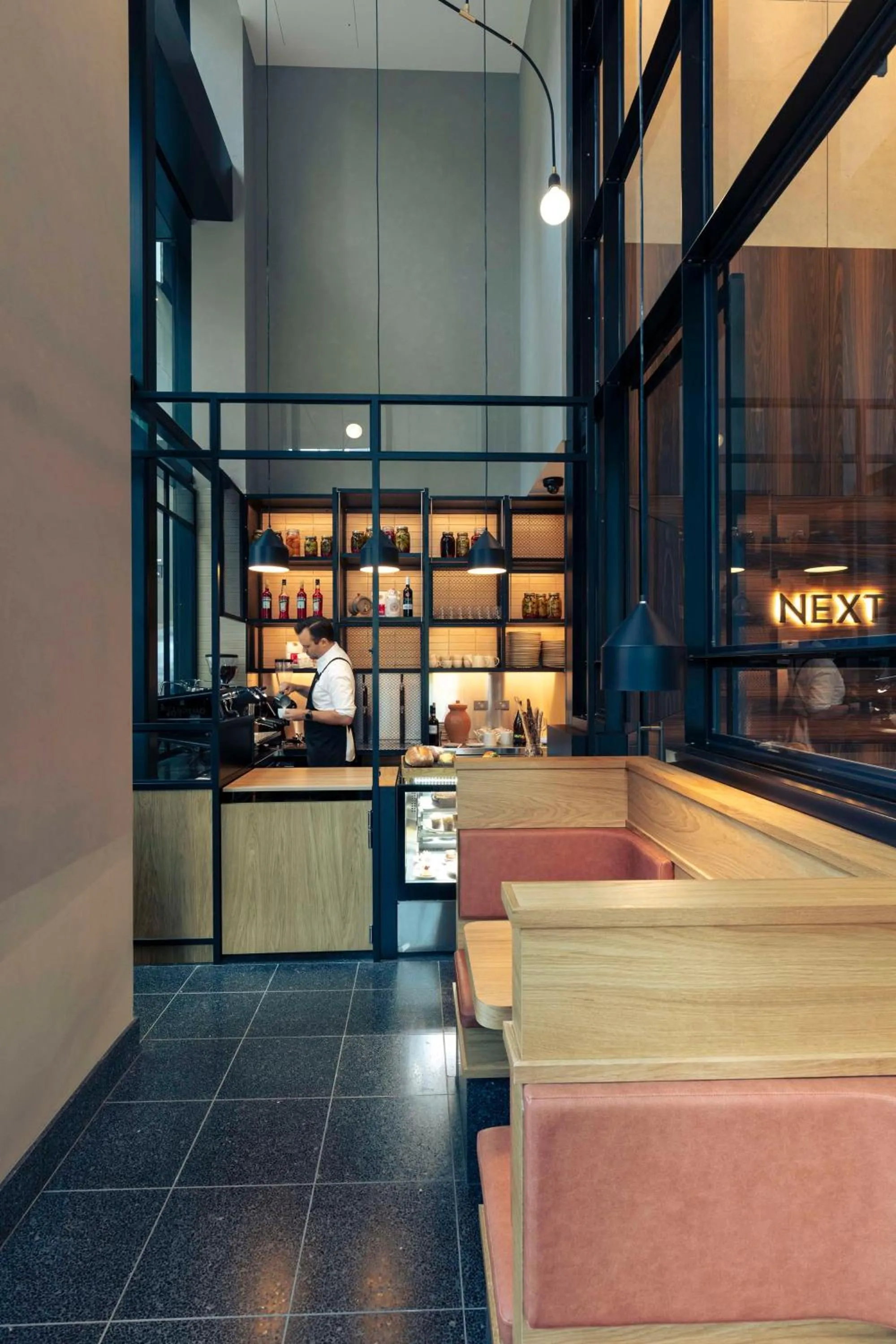 Breakfast in Next Hotel Melbourne, Curio Collection by Hilton