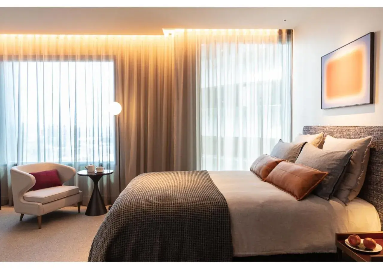 Queen Room - Disability Access in Next Hotel Melbourne, Curio Collection by Hilton Queen Room - Disability Access in Next Hotel Melbourne, Curio Collection by Hilton