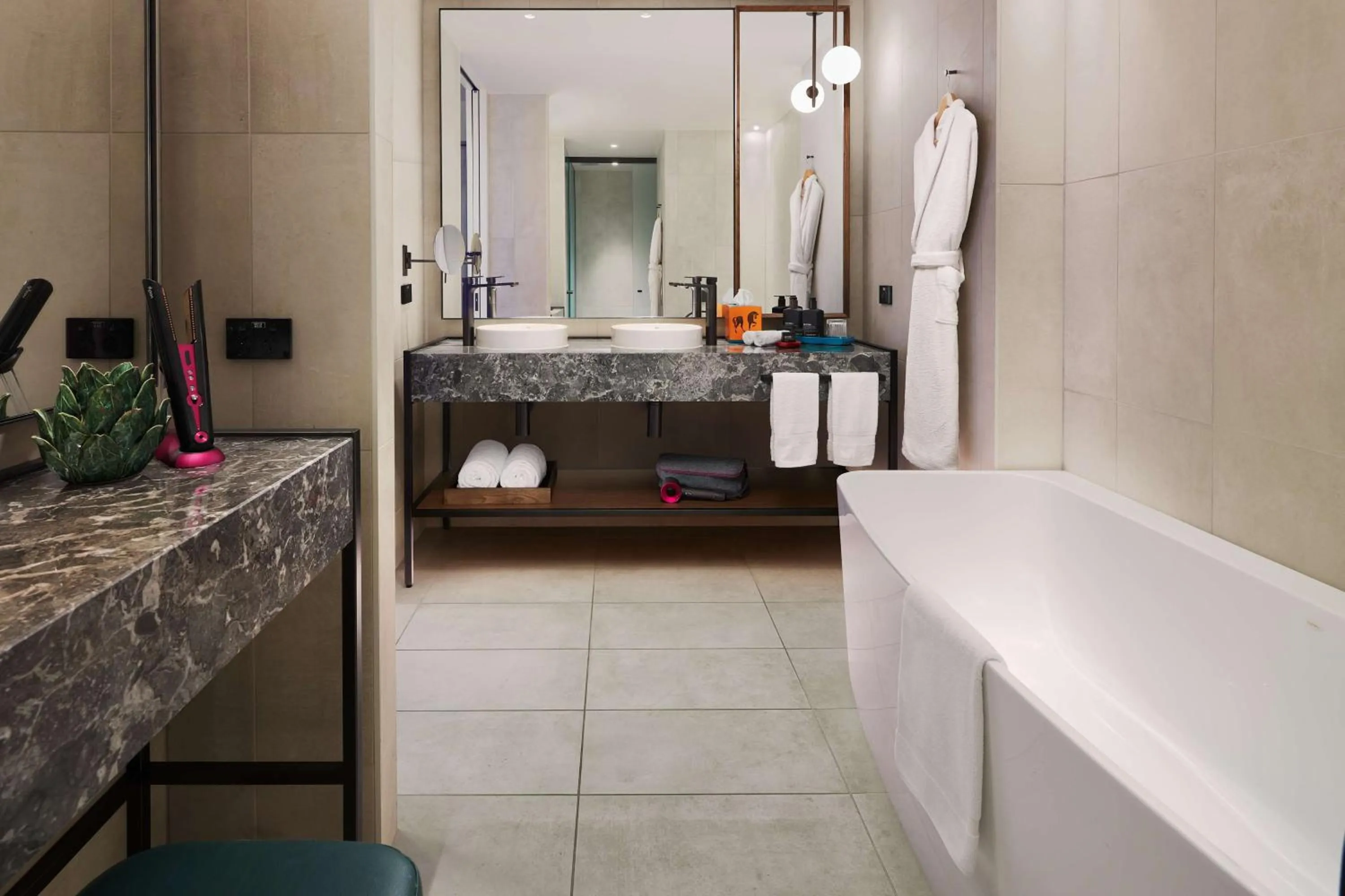 Bathroom in Next Hotel Melbourne, Curio Collection by Hilton