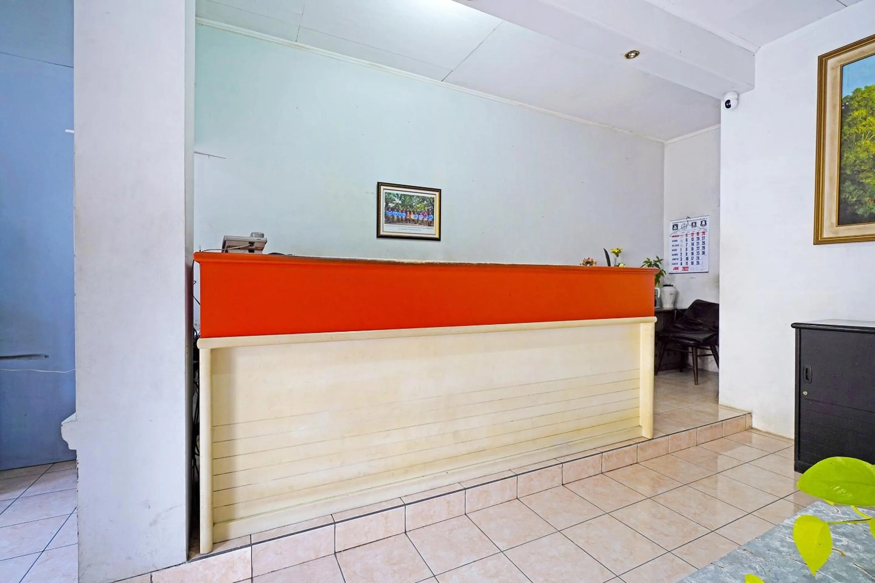 Lobby or reception in Hotel O Garden Hostel