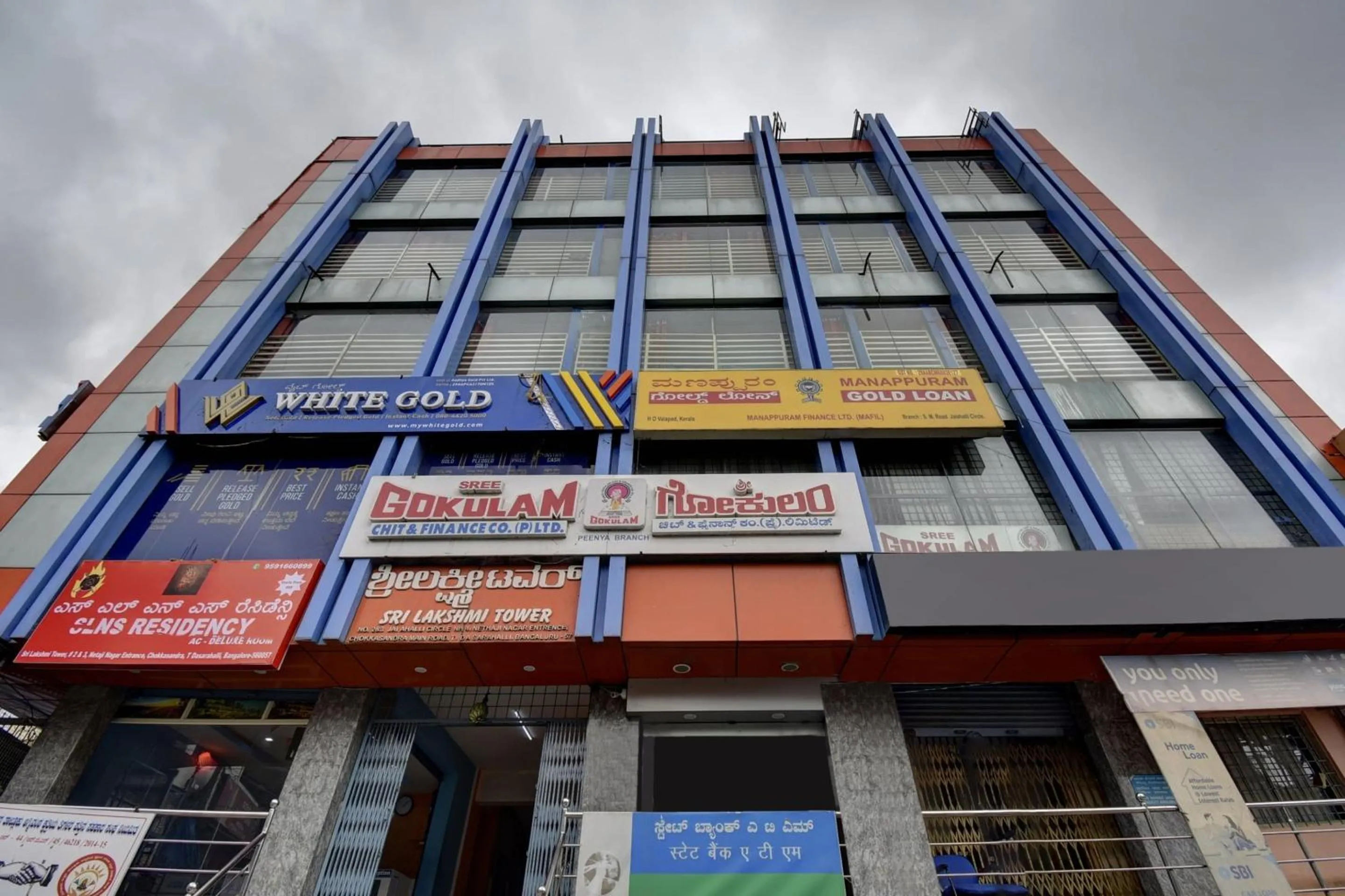 Facade/entrance in Hotel O K N Residency