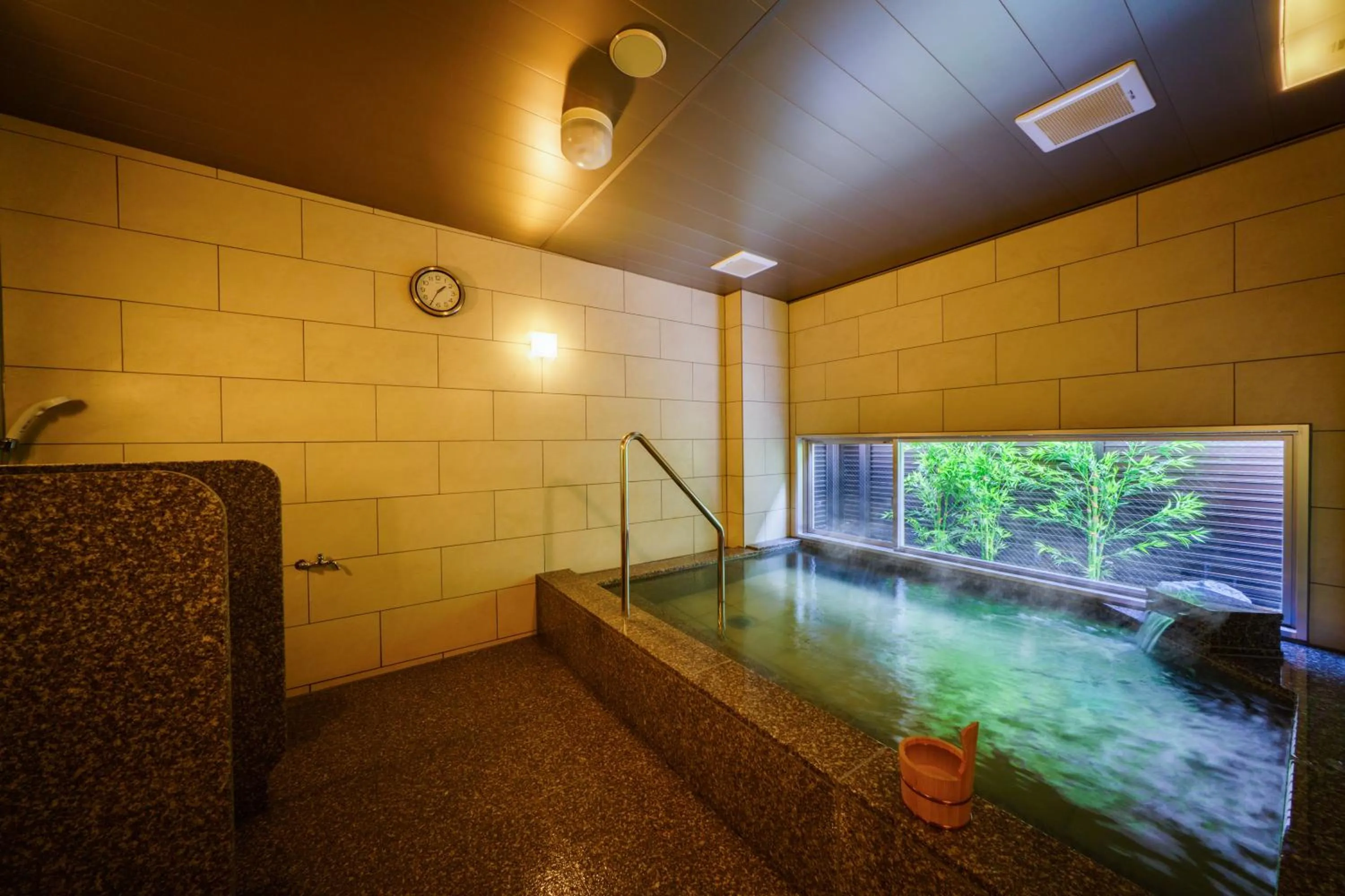 Hot Spring Bath in Super Hotel Fujinomiya