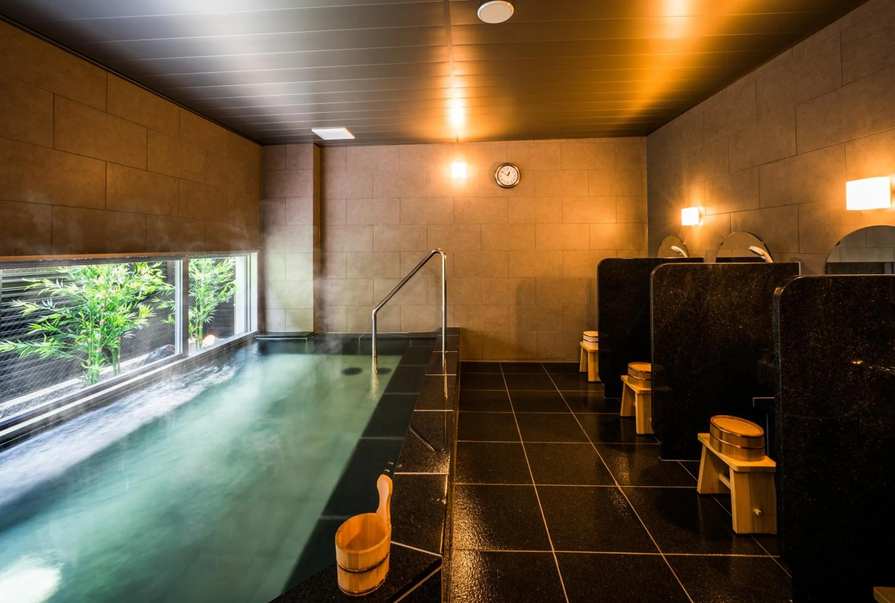 Hot Spring Bath in Super Hotel Fujinomiya