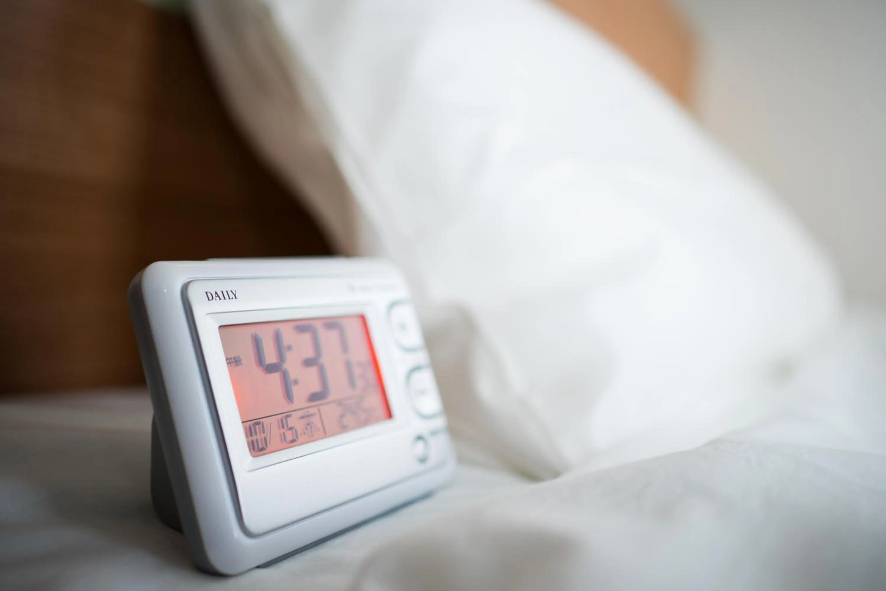 Decorative detail, Bed in Super Hotel Fujinomiya