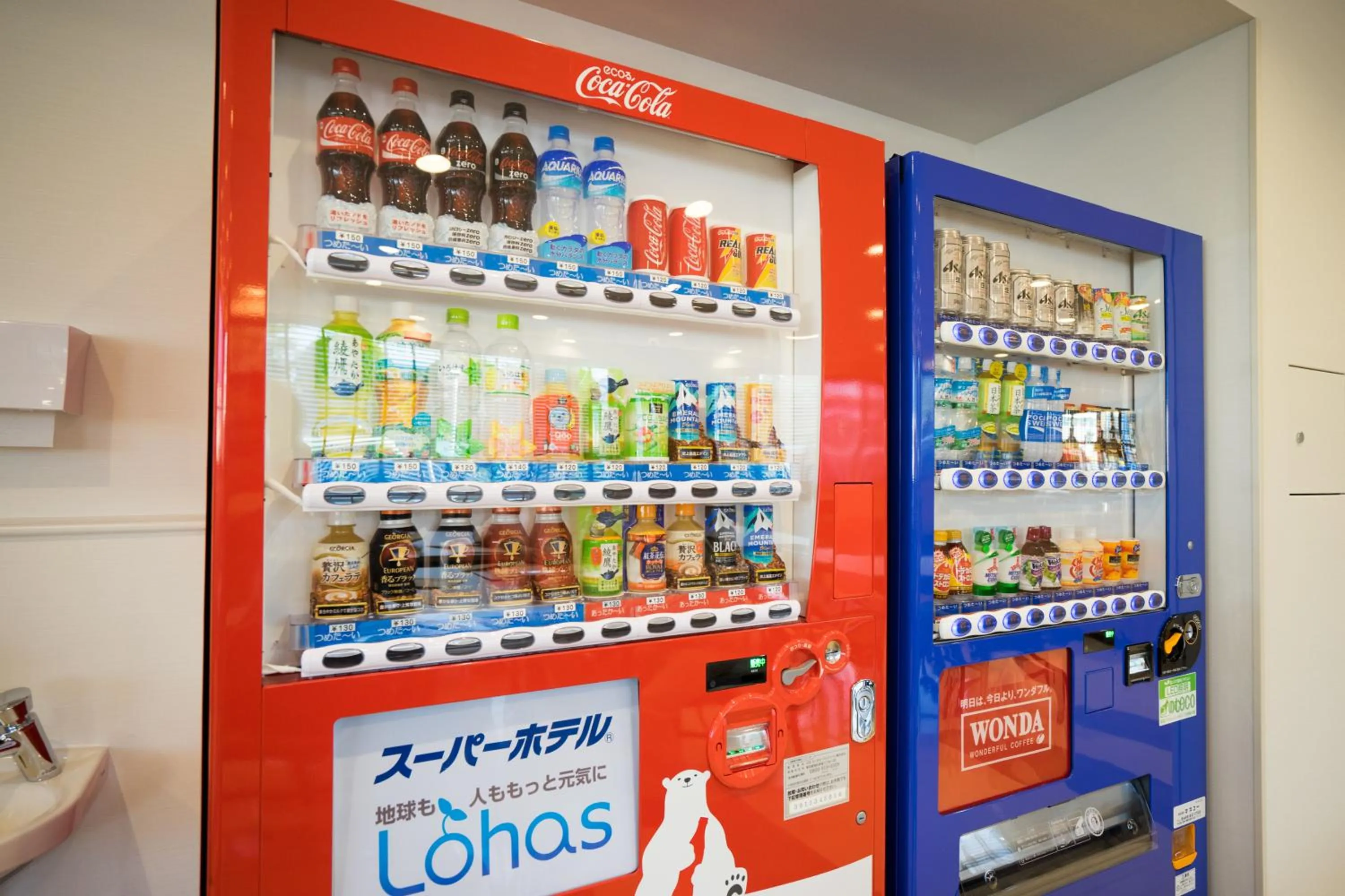 Alcoholic drinks in Super Hotel Fujinomiya