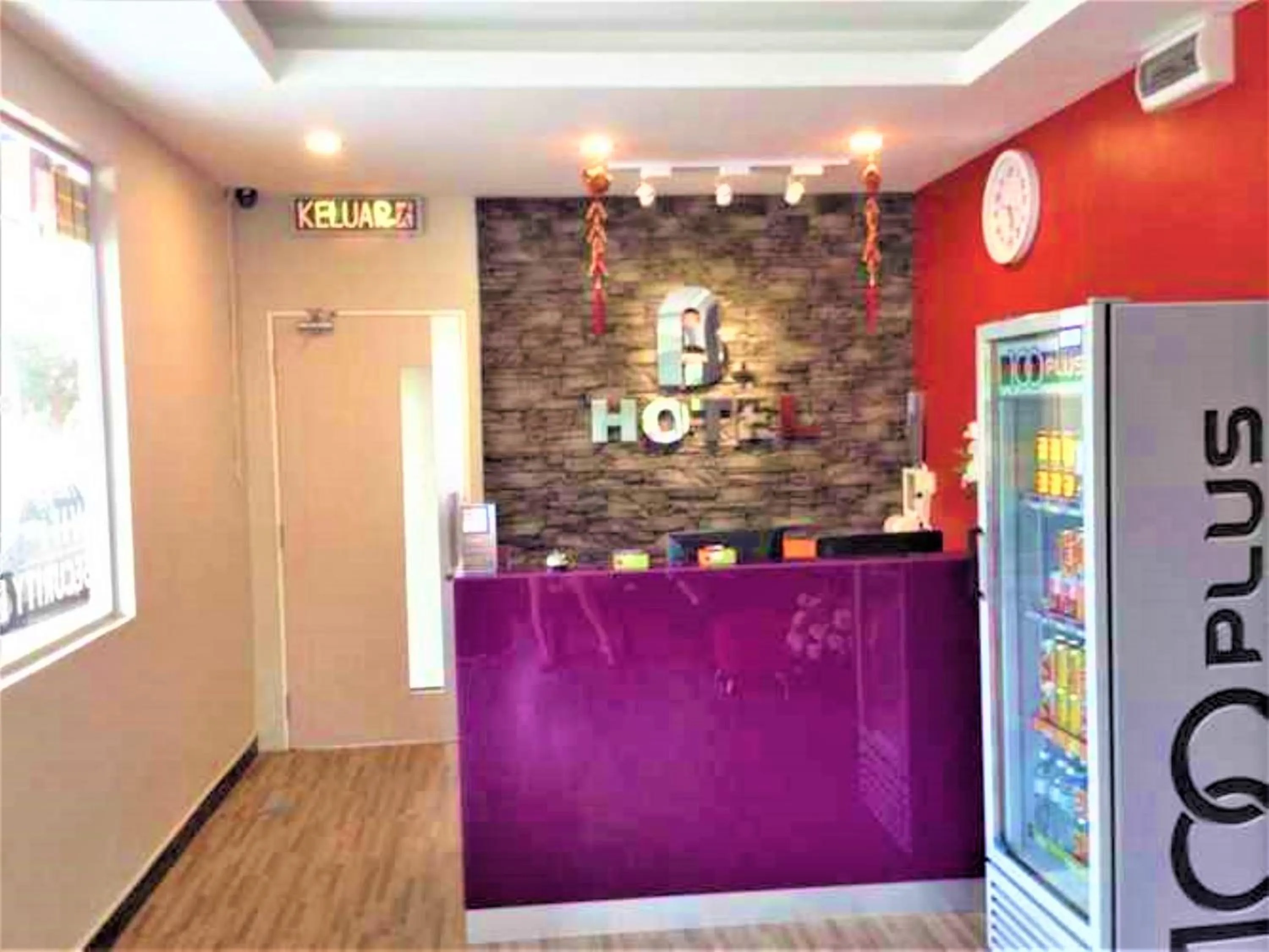 Lobby or reception in B Plus Hotel, Sungai Petani